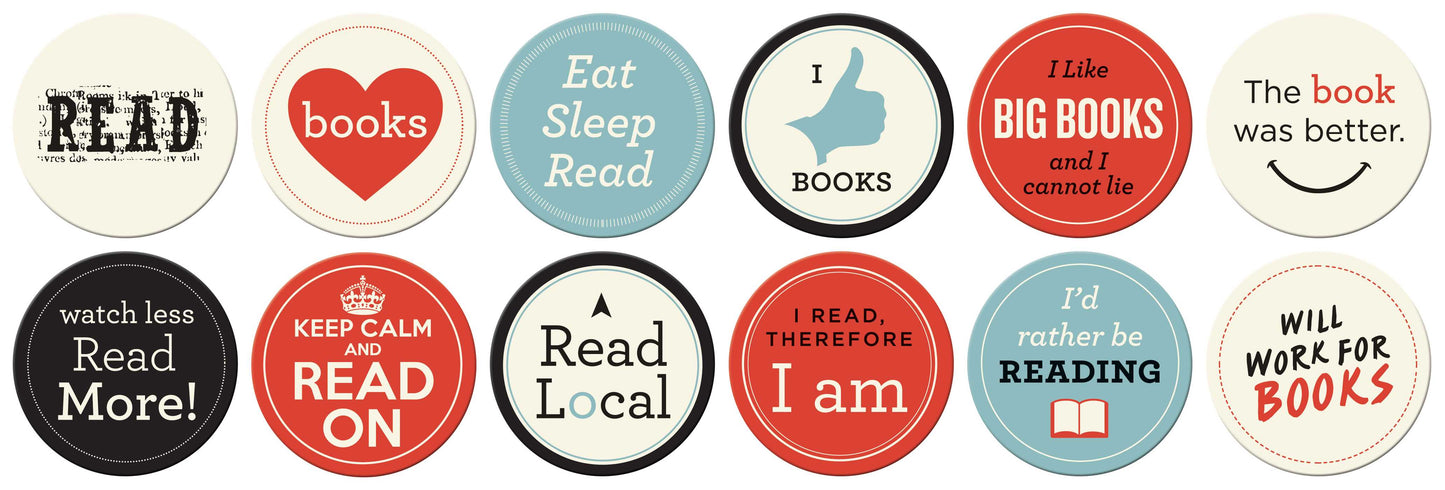 I Love Books Magnets