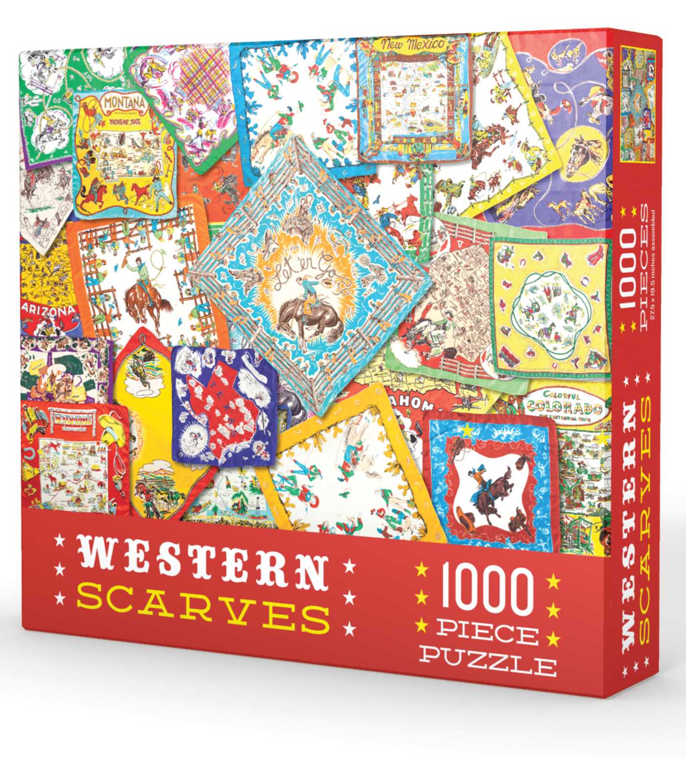 Western Scarves Puzzle 1000 Piece