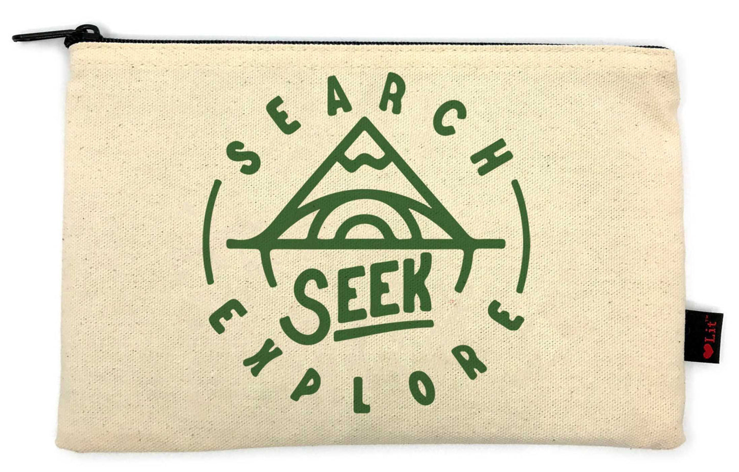 Search, Seek, Explore Pencil Pouch