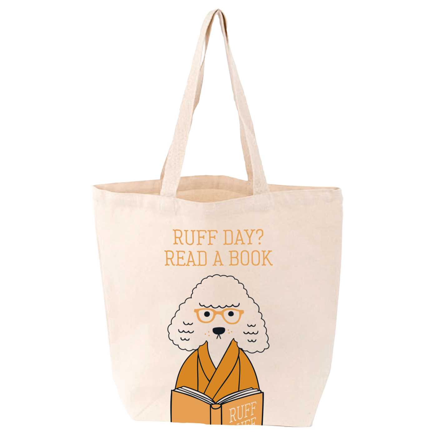 Ruff Day? Read a Book Tote