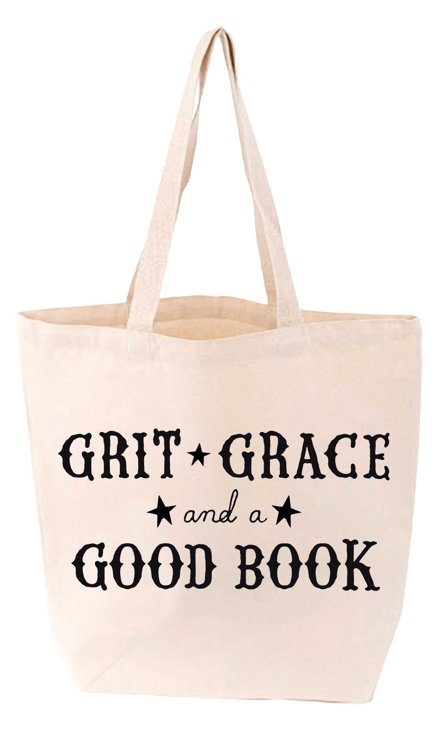 Grit, Grace, and a Good Book Tote