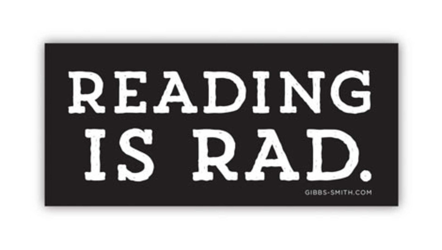 Reading Is Rad Sticker (Pack of 6)