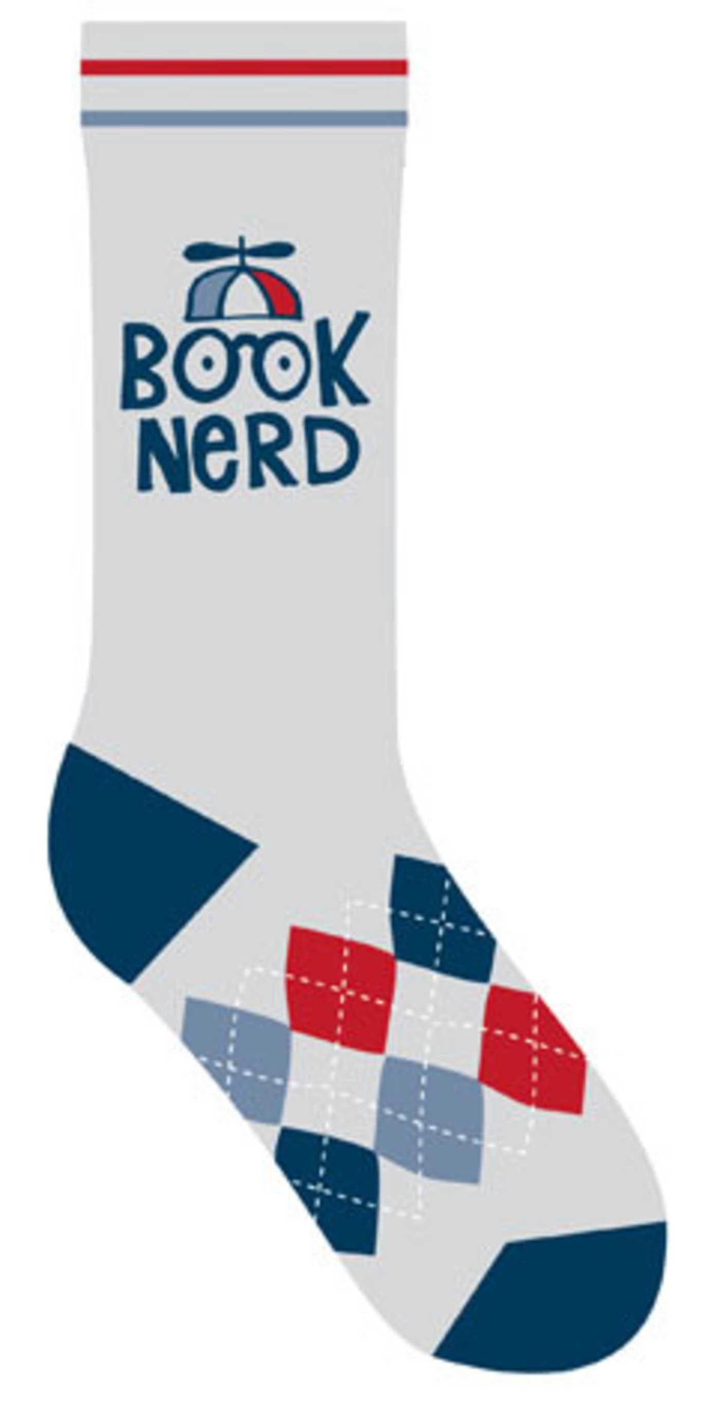 Book Nerd Socks (Pack of 6)