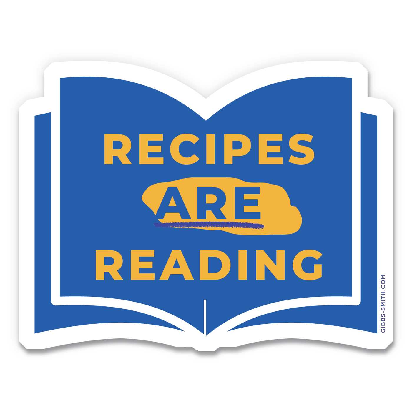 Recipes ARE Reading Sticker (Pack of 6)