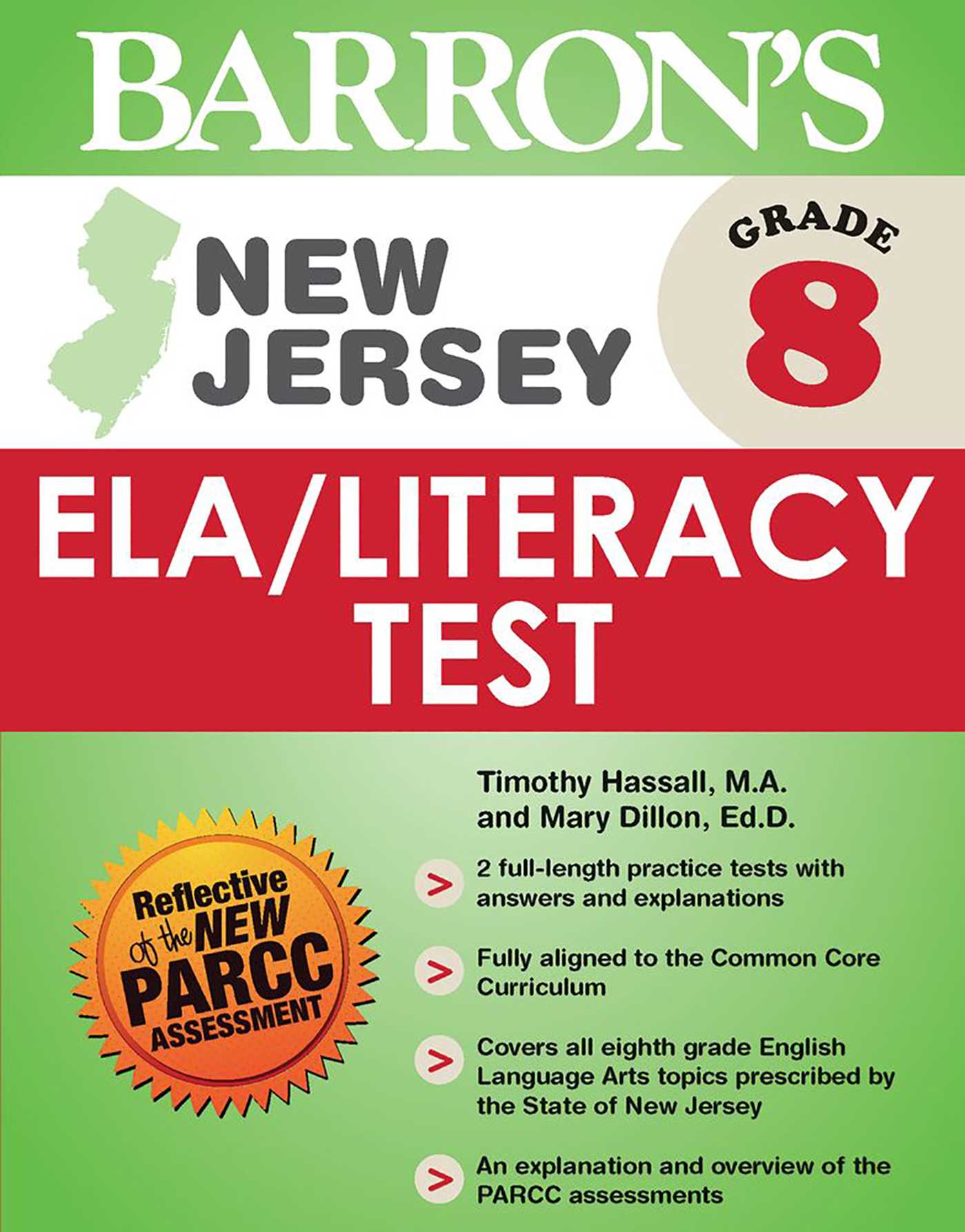 New Jersey Grade 8 ELA/Literacy Test