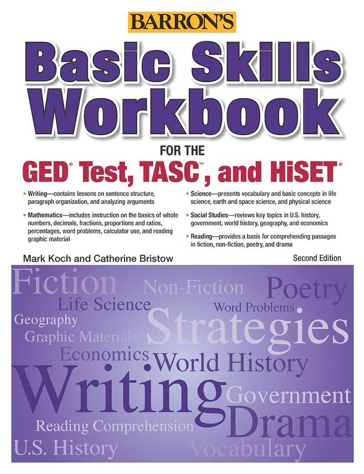 Basic Skills Workbook For The GED® TEST, TASC, And HiSET