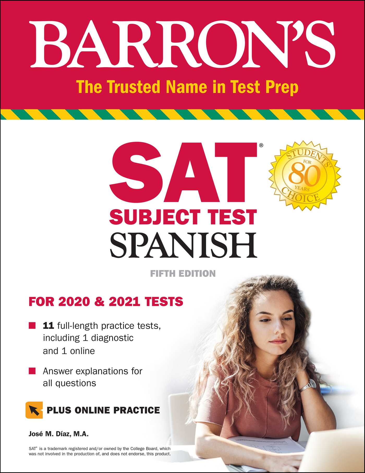 SAT Subject Test Spanish with Online Test