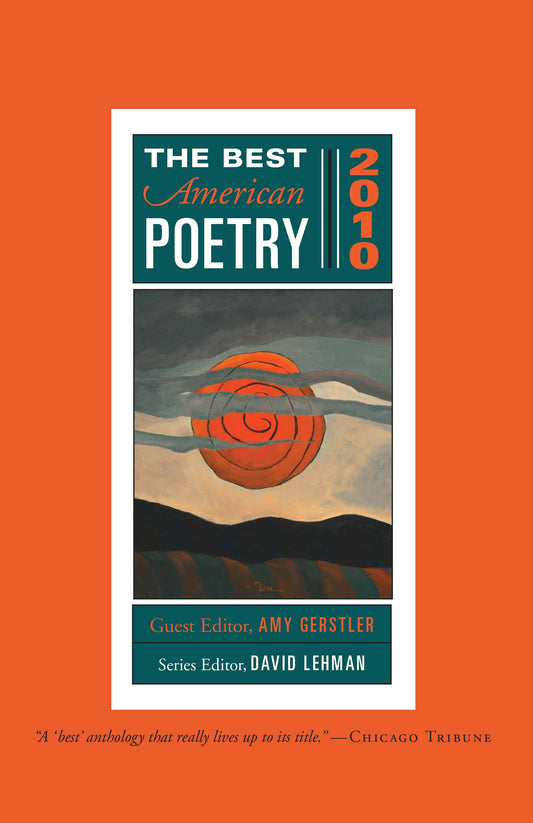 Best American Poetry 2010: Series Editor David Lehman