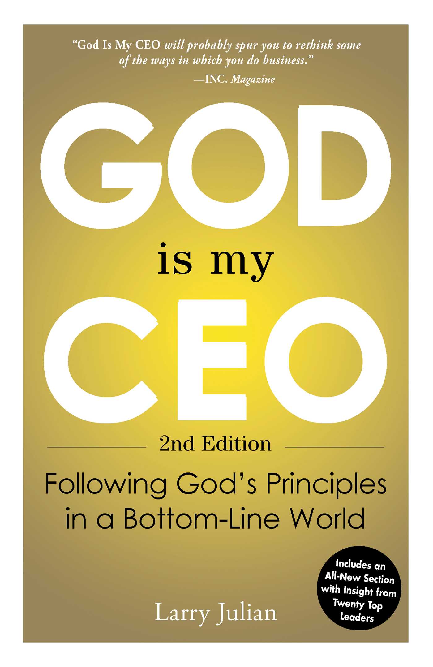 God Is My CEO
