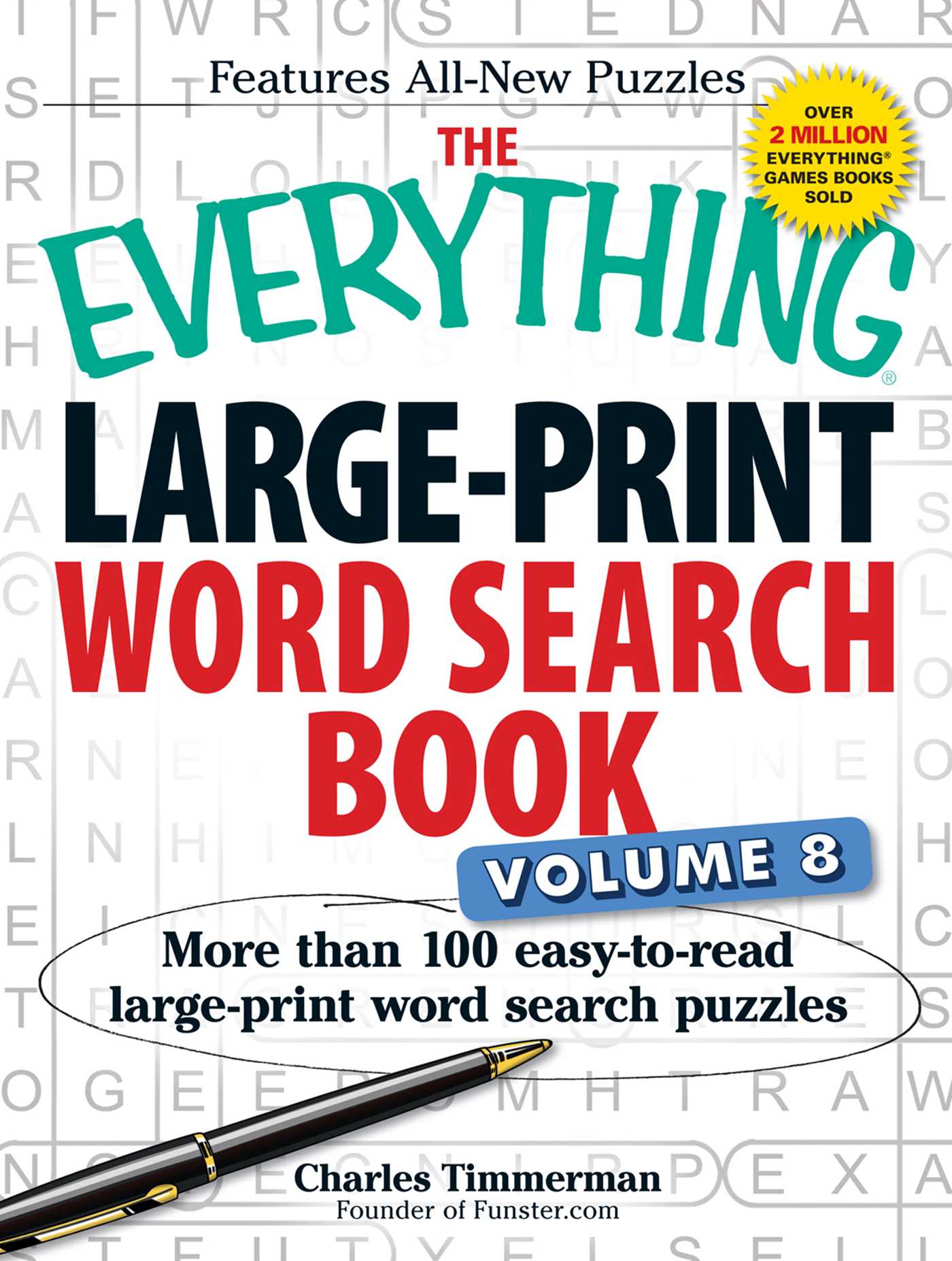 Everything Large-Print Word Search Book Volume 8: More Than 100 Easy-to-Read Large-Print Word Search Puzzles