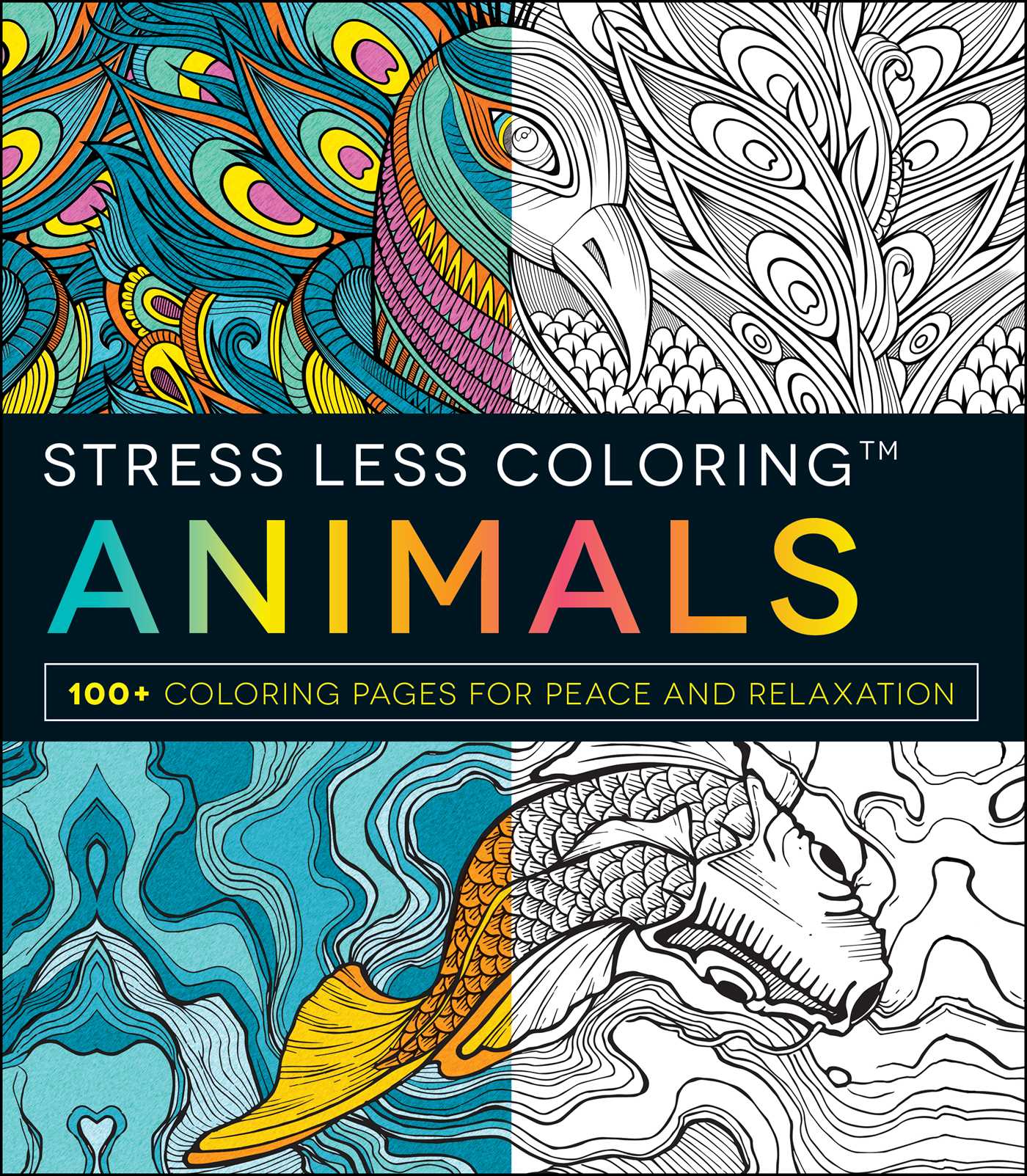 Stress Less Coloring - Animals
