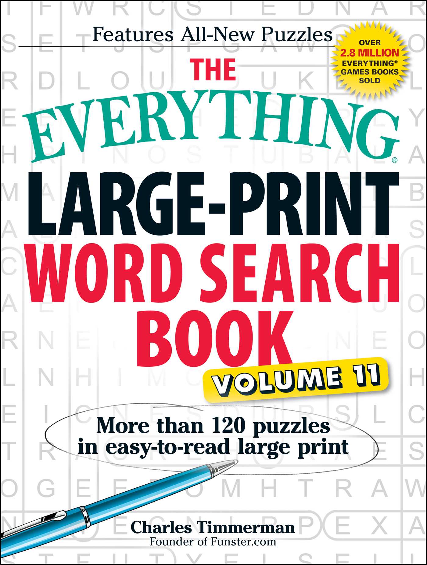 Everything Large-Print Word Search Book, Volume 11: More Than 120 Puzzles in Easy-To-Read Large Print