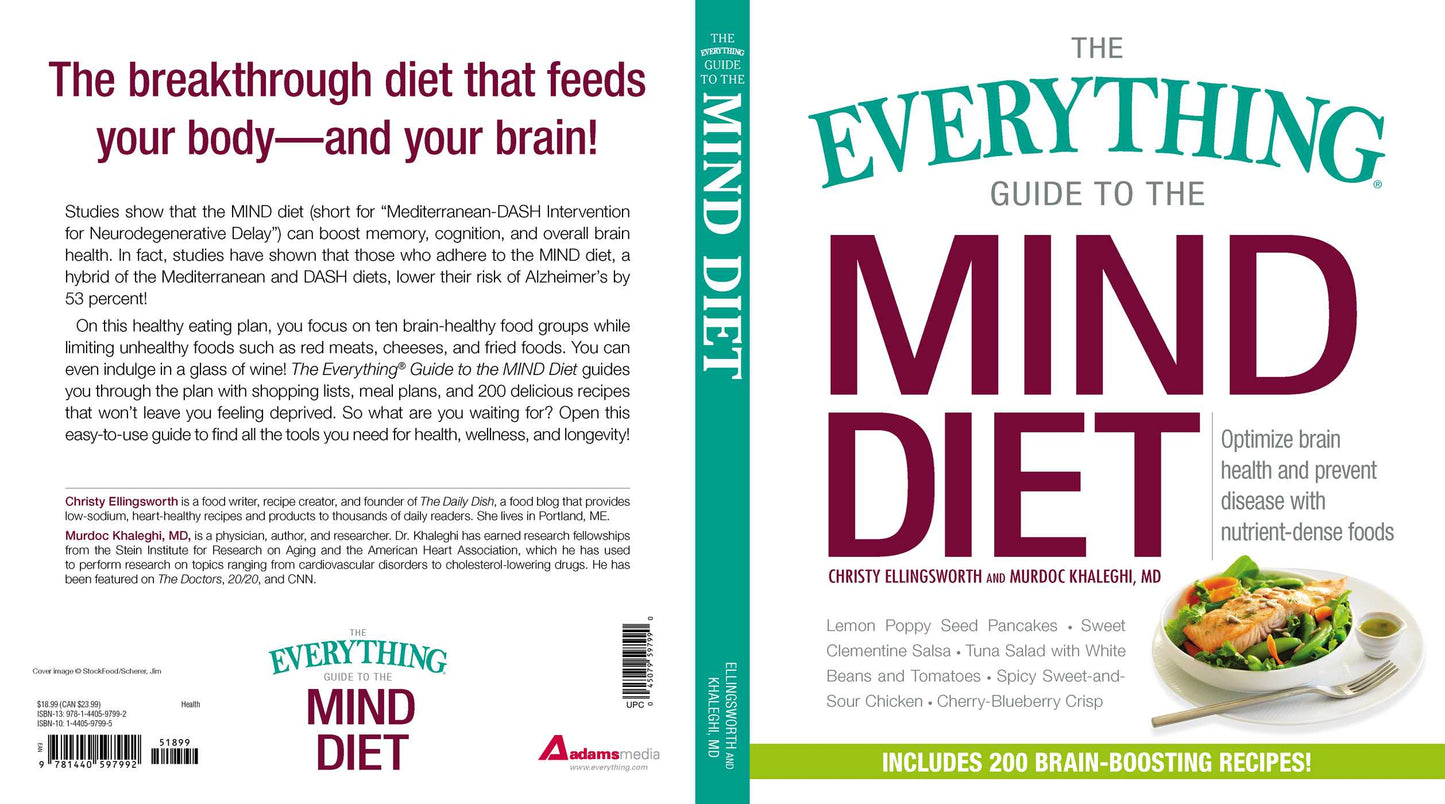 Everything Guide to the MIND Diet: Optimize Brain Health and Prevent Disease with Nutrient-dense Foods