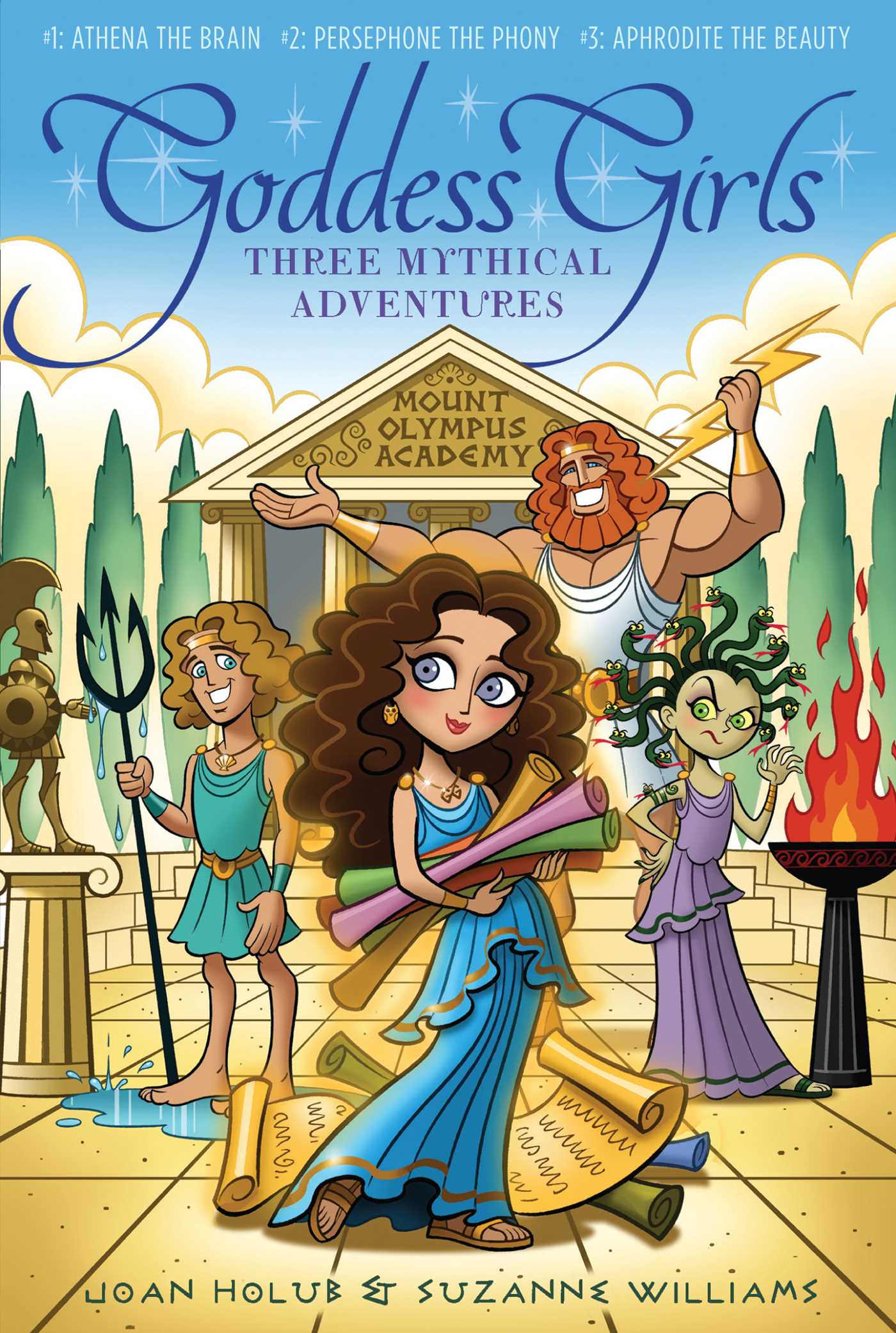 Goddess Girls Set: Athena the Brain; Persephone the Phony; Aphrodite the Beauty