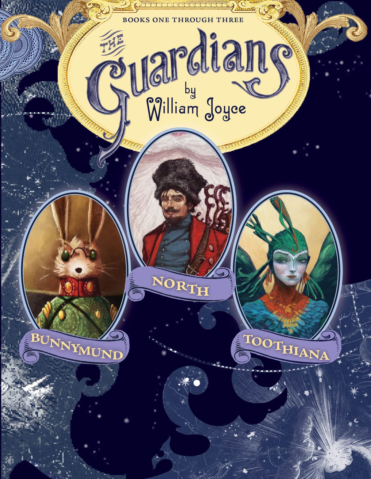Guardians: Nicholas St. North and the Battle of the Nightmare King; E. Aster Bunnymund and the Warrior Eggs at the Earth's Core!; Toothiana, Queen of the Tooth Fairy Armies