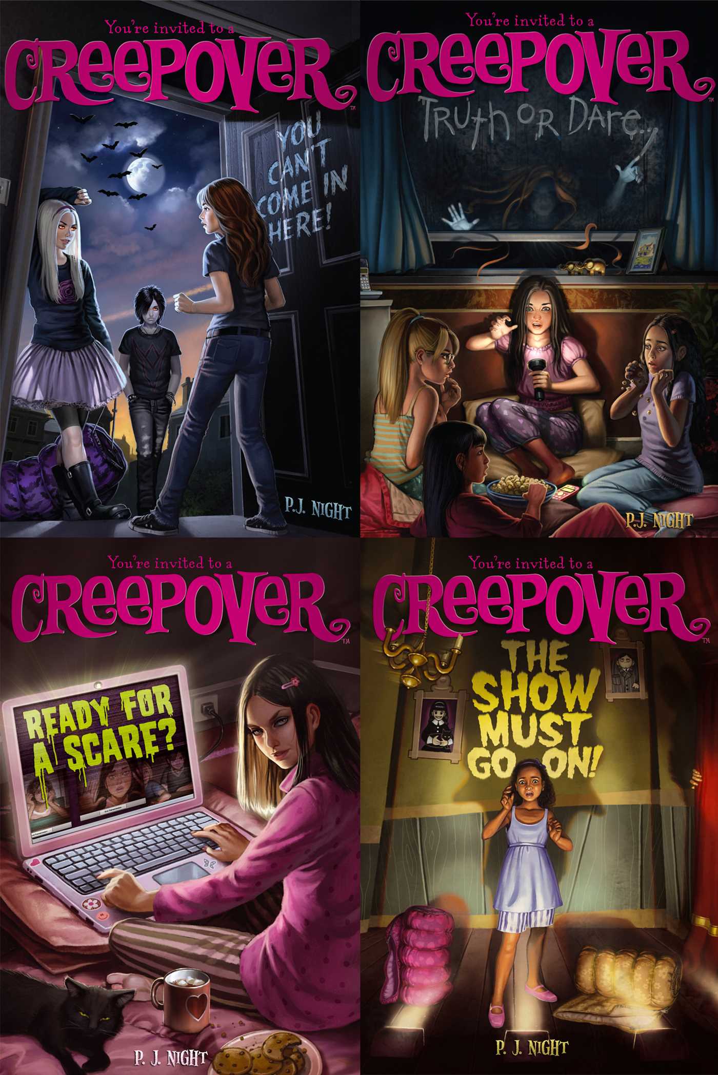 You're Invited to a Creepover Collected Set