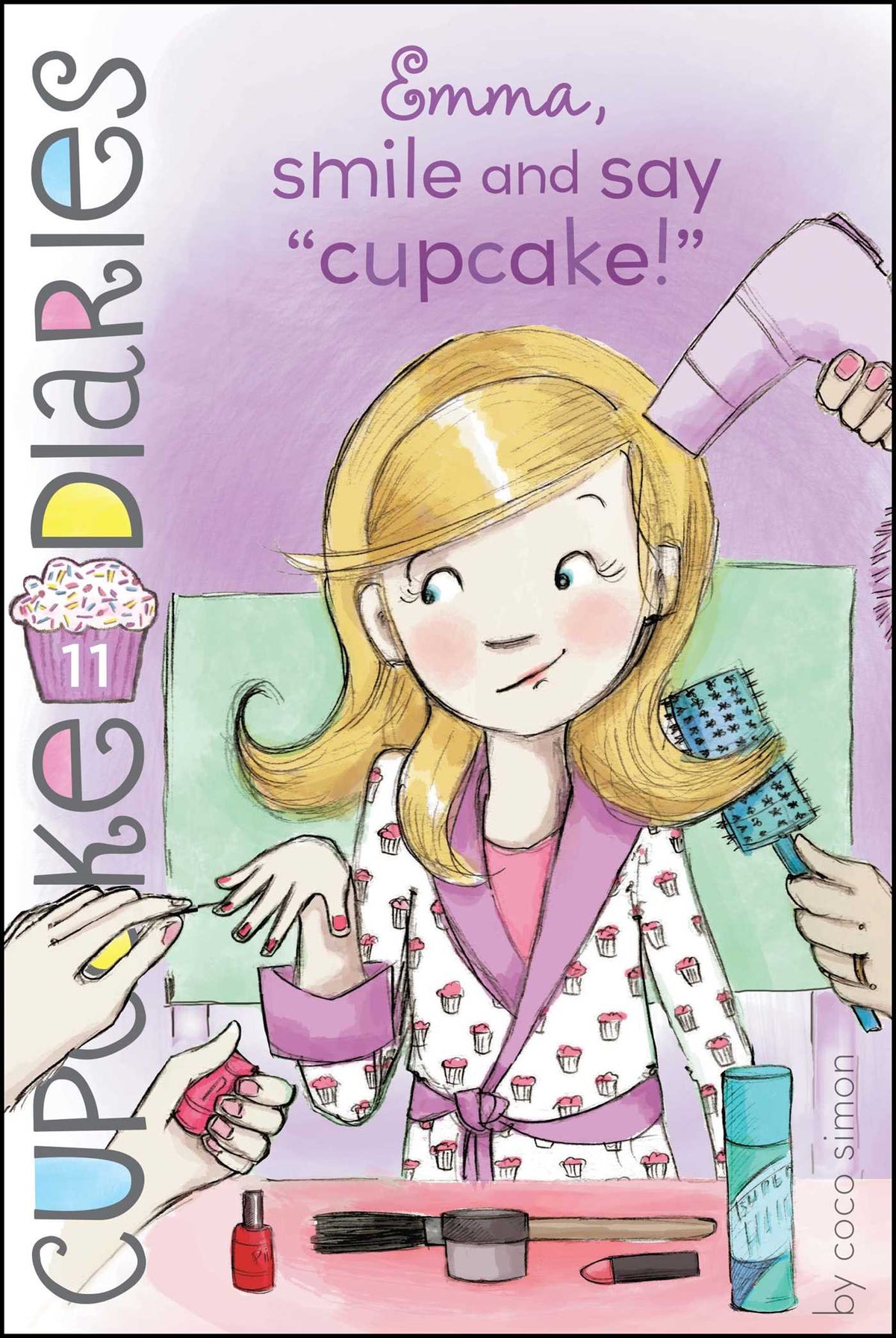 Emma, Smile and Say "Cupcake!"