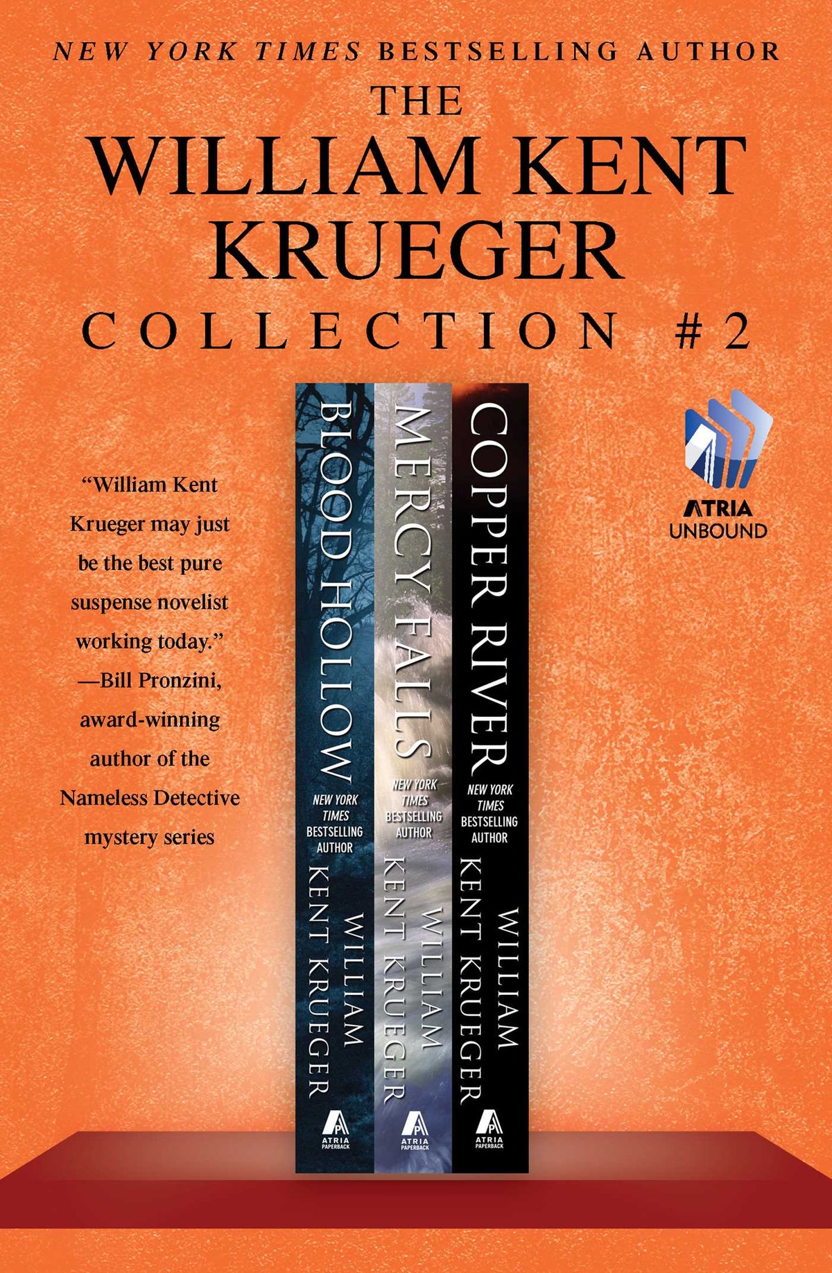 William Kent Krueger Collection #2: Blood Hollow, Mercy Falls, and Copper River