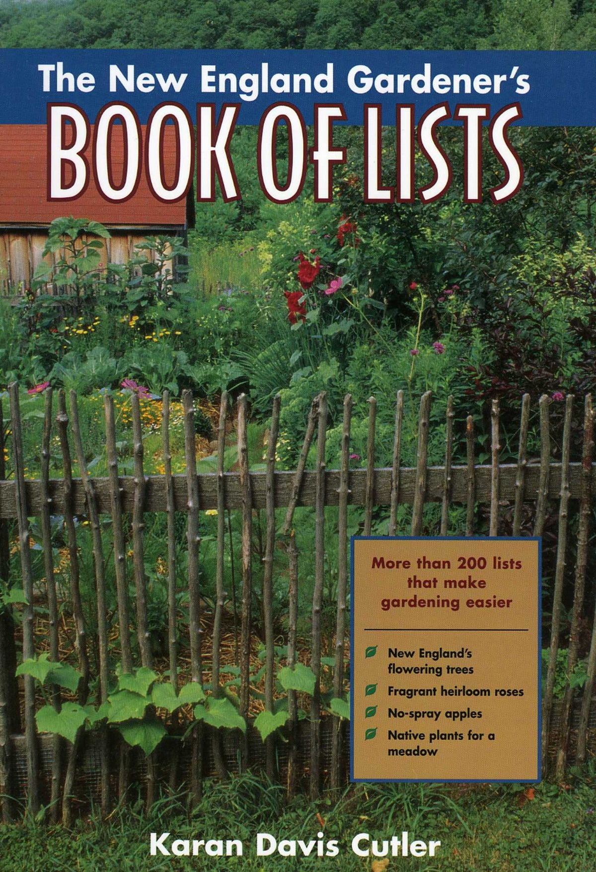 New England Gardener's Book of Lists