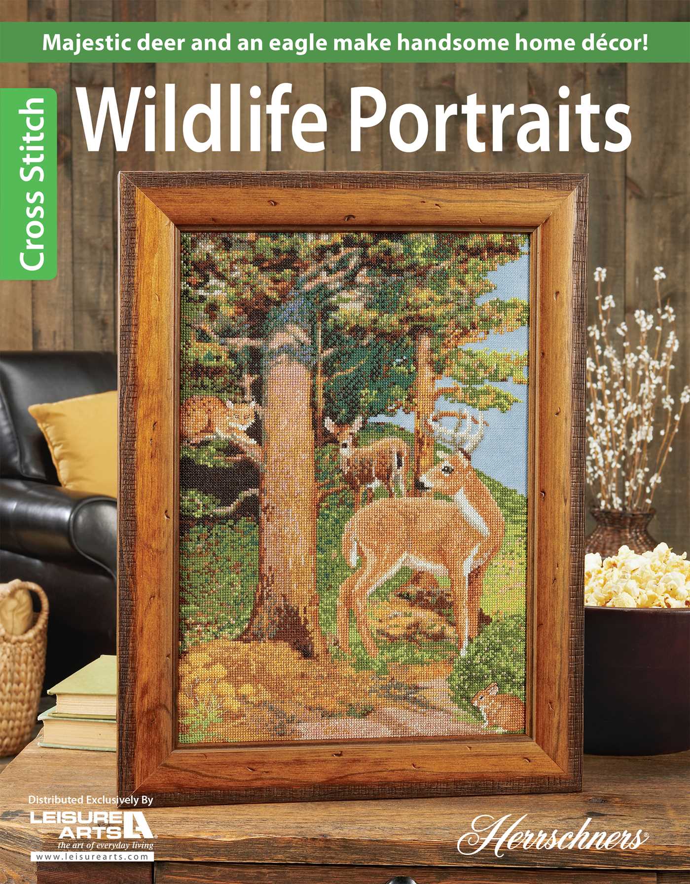Cross Stitch Wildlife Portraits