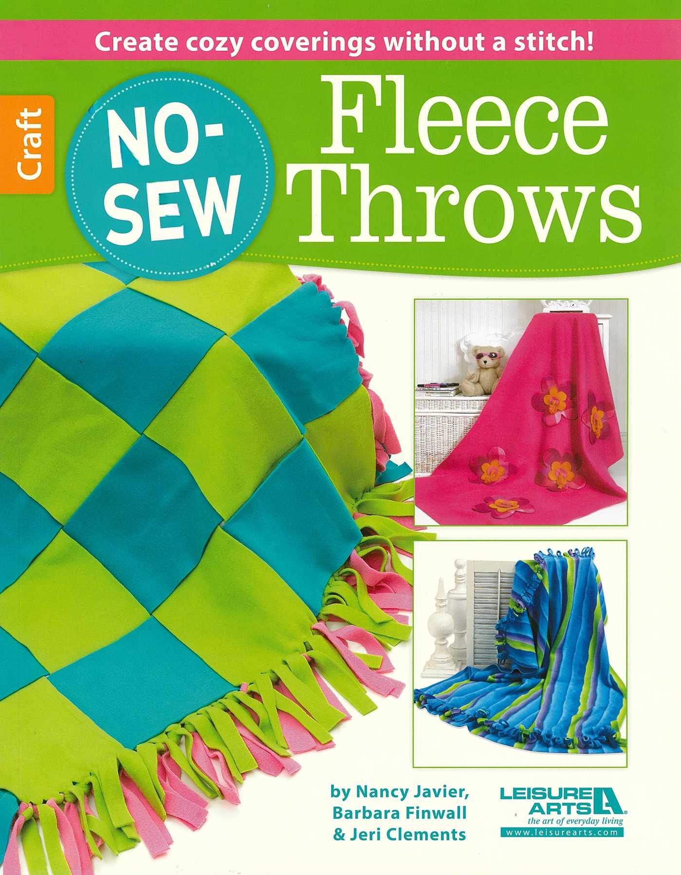 No-Sew Fleece Throws