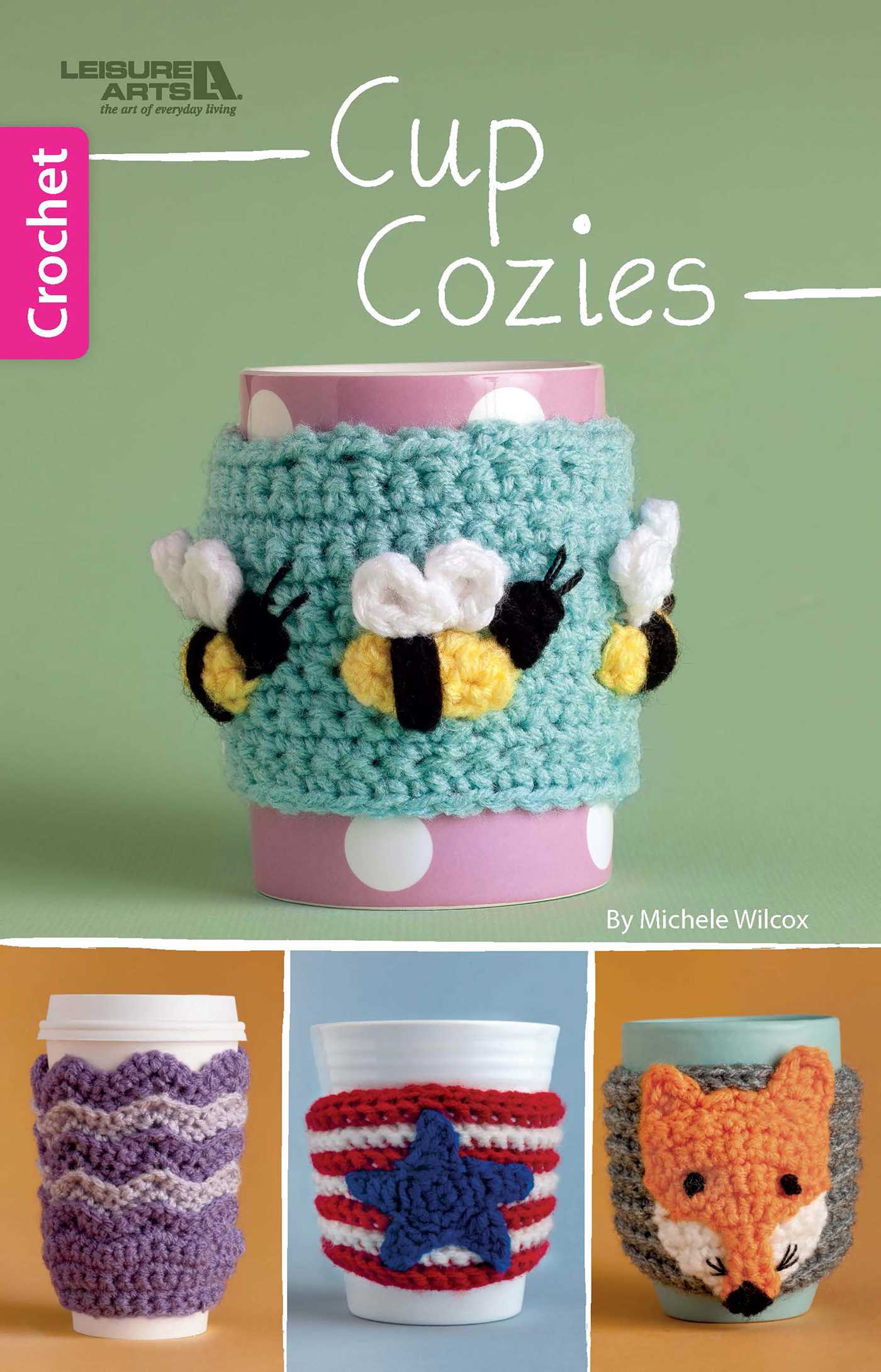 Cup Cozies—12 Designs