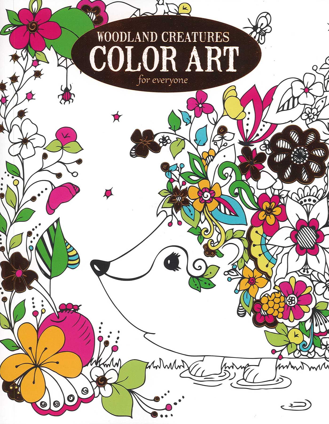 Woodland Creatures Color Art for Everyone