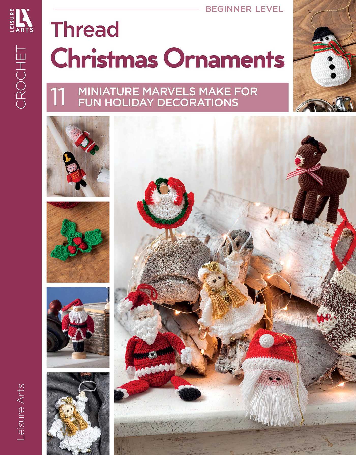 Crochet Thread Christmas Ornaments