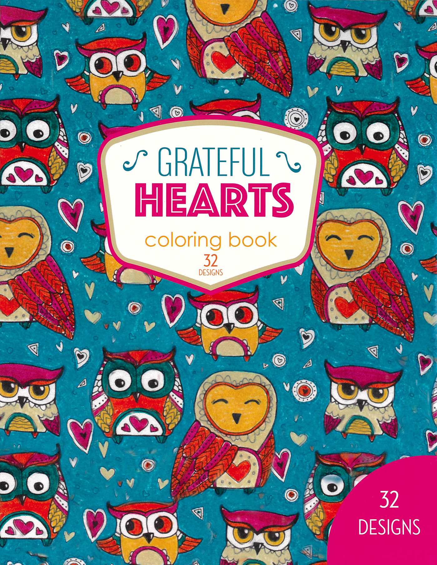 Grateful Hearts Coloring Book