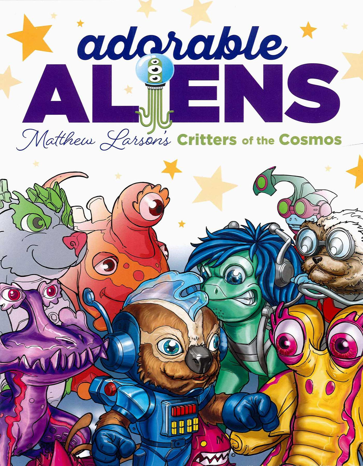 Adorable Aliens Coloring Book