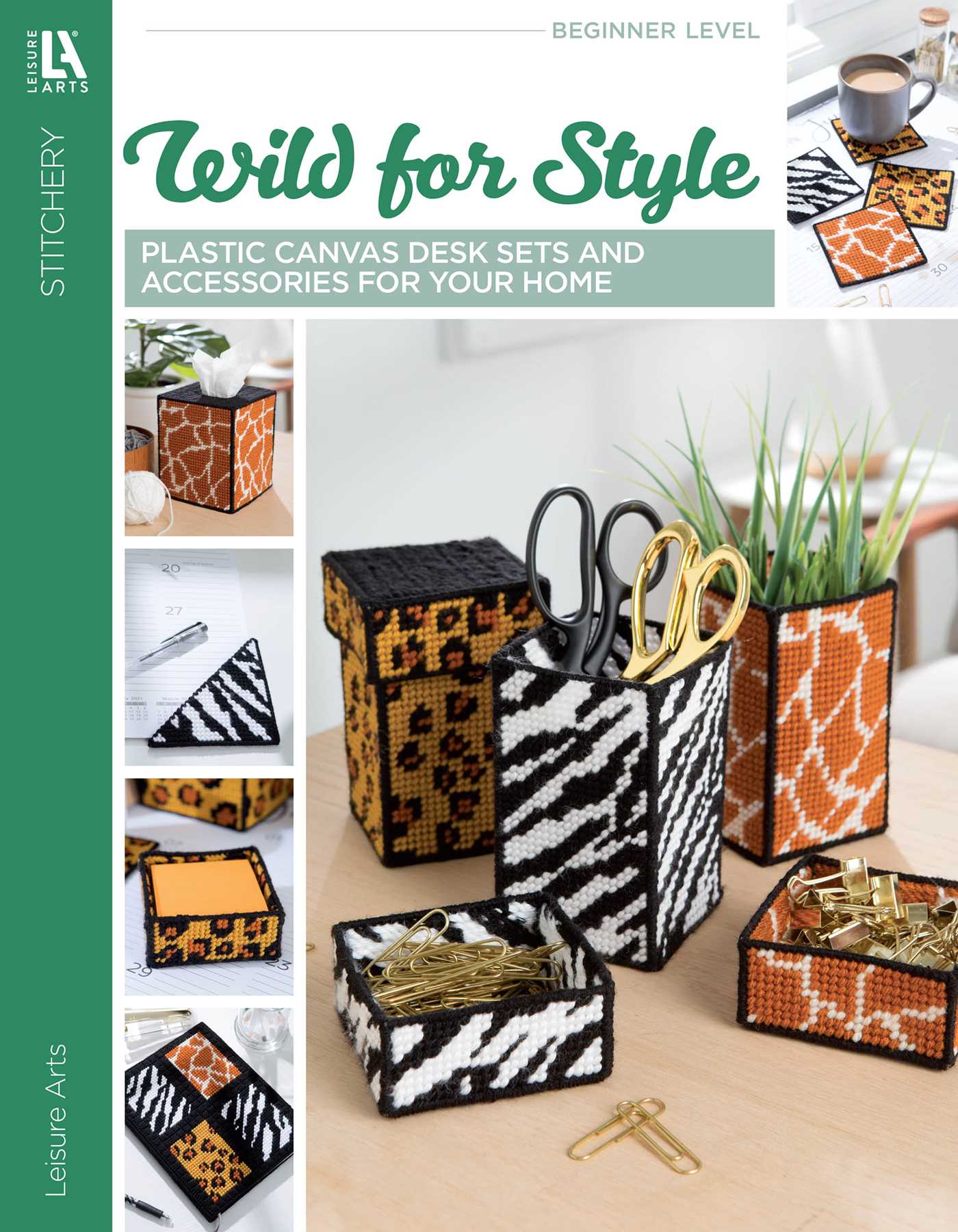 Wild for Style— Plastic Canvas Desk Sets and Accessories for Your Home