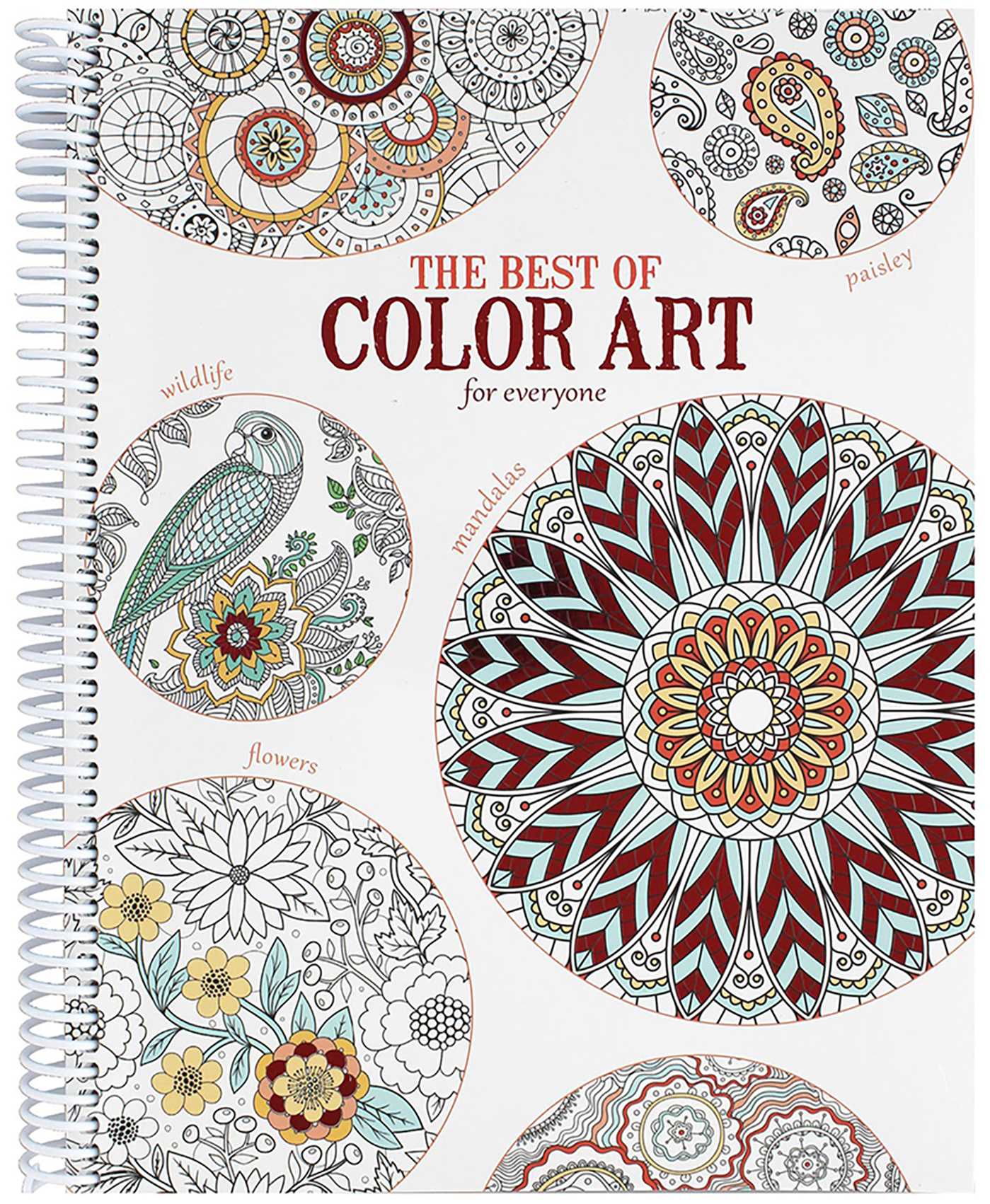 Best of Color Art for Everyone: Over 90 Designs - Stress Relieving Adult Coloring Books