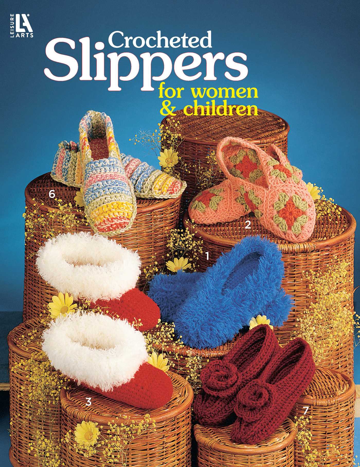 Crocheted Slippers for Women & Children