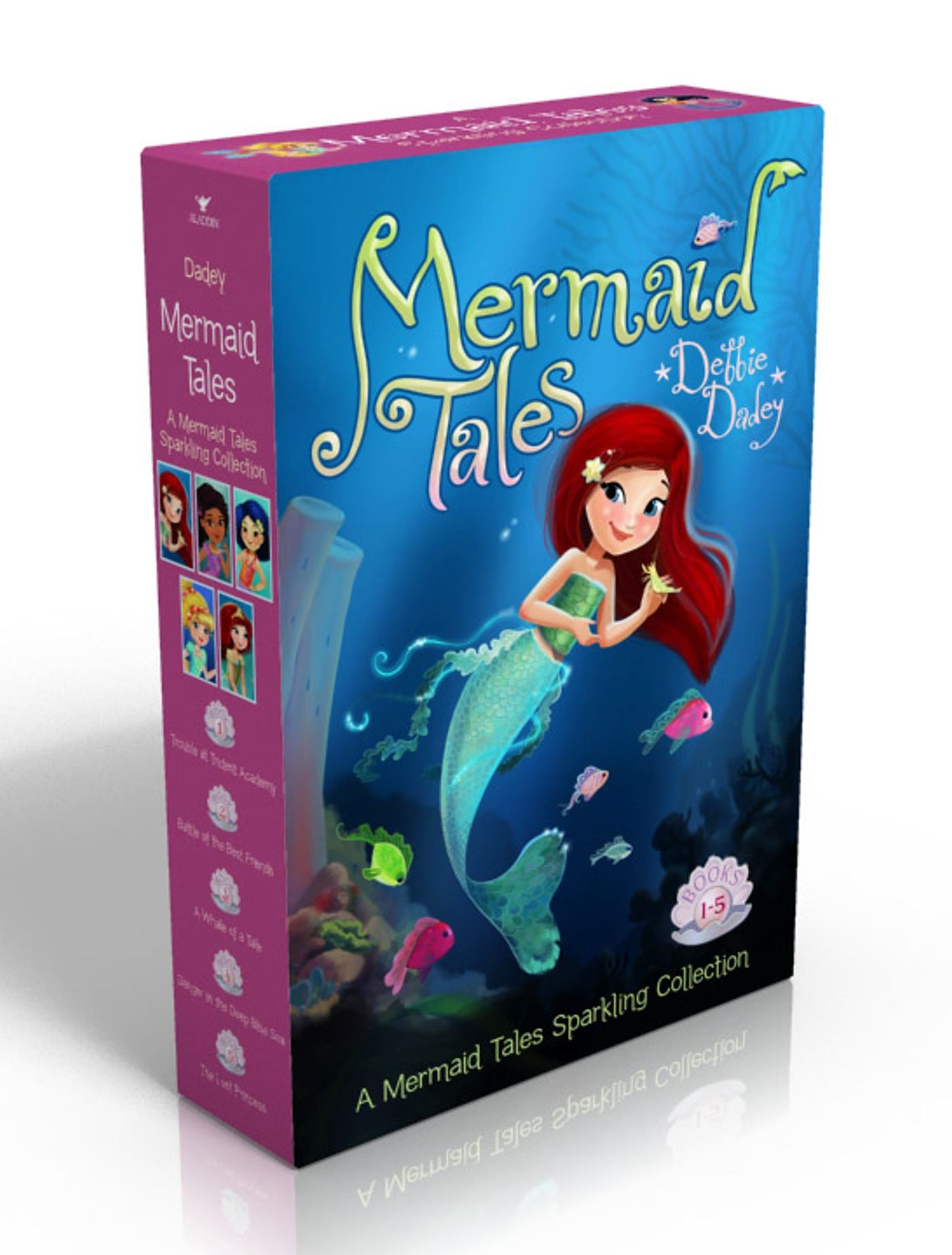 Mermaid Tales Sparkling Collection (Boxed Set): Trouble at Trident Academy; Battle of the Best Friends; A Whale of a Tale; Danger in the Deep Blue Sea; The Lost Princess
