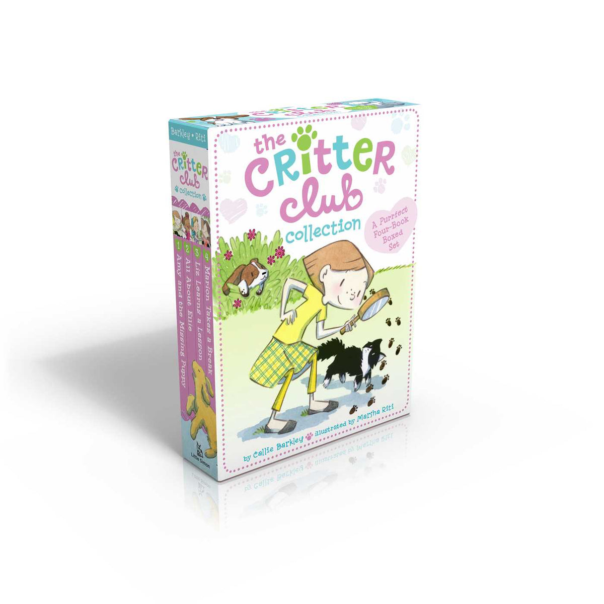 Critter Club Collection (Boxed Set): A Purrfect Four-Book Boxed Set: Amy and the Missing Puppy; All About Ellie; Liz Learns a Lesson; Marion Takes a Break