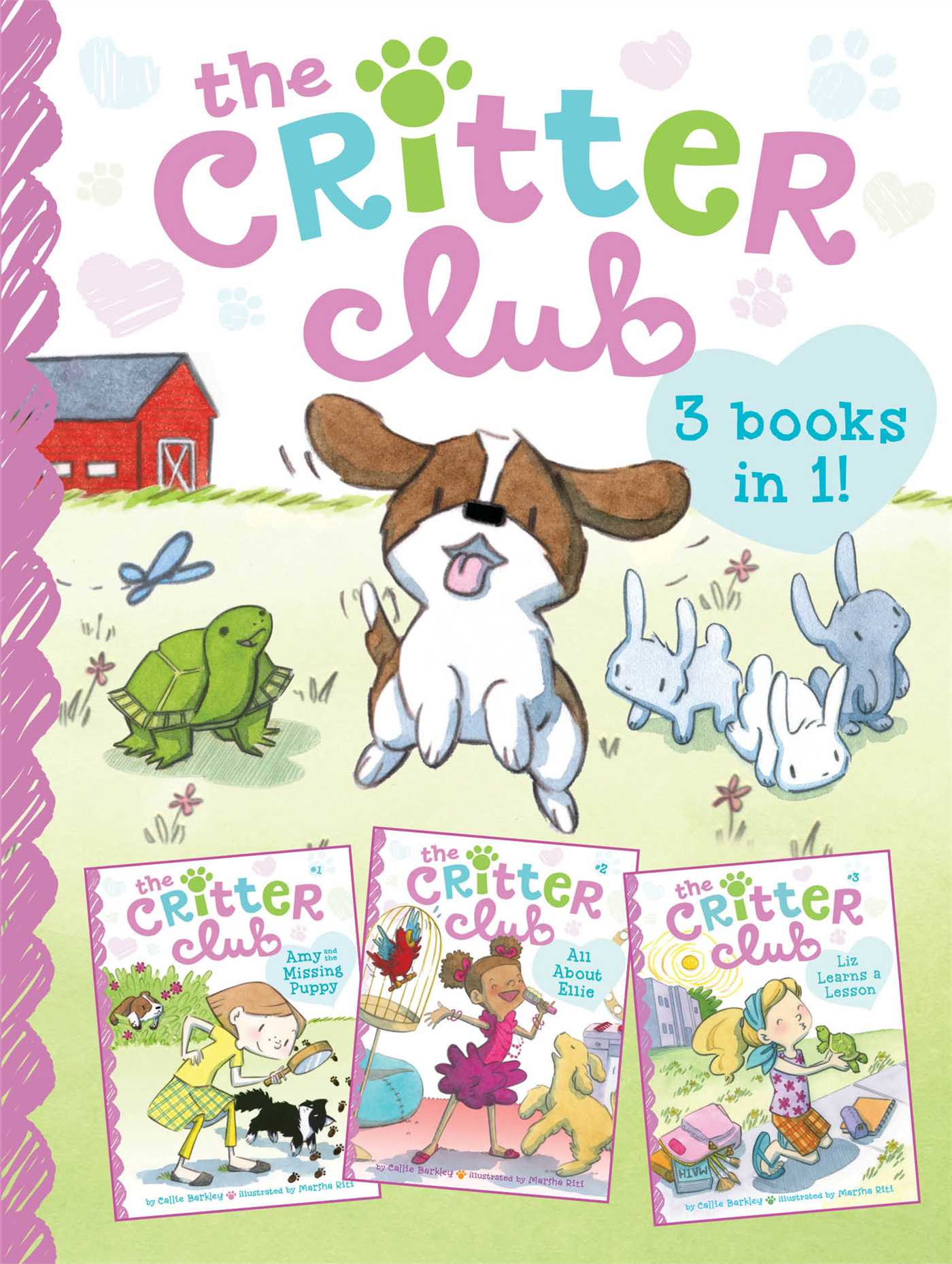Critter Club: Amy and the Missing Puppy; All About Ellie; Liz Learns a Lesson