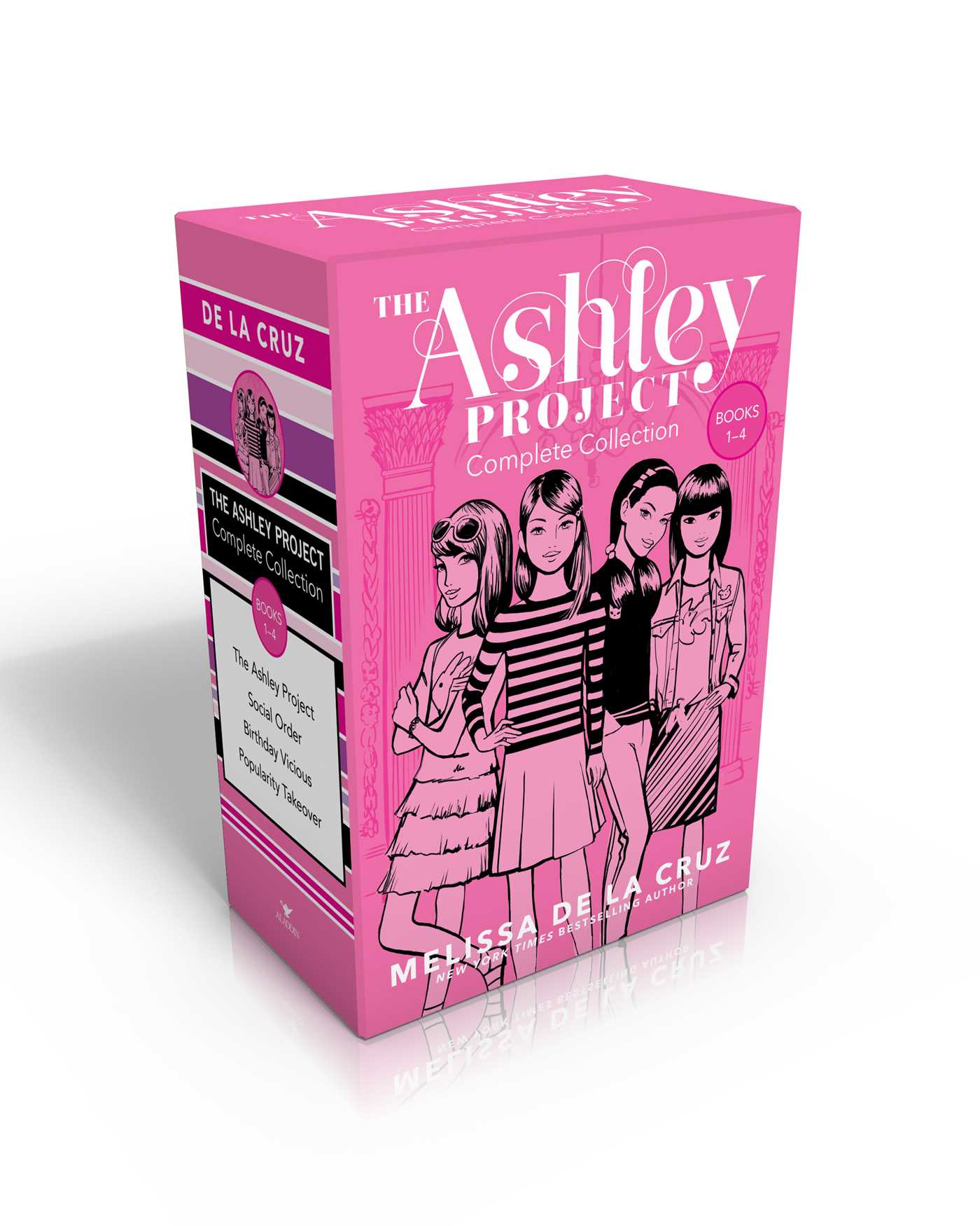 Ashley Project Complete Collection -- Books 1-4 (Boxed Set): The Ashley Project; Social Order; Birthday Vicious; Popularity Takeover