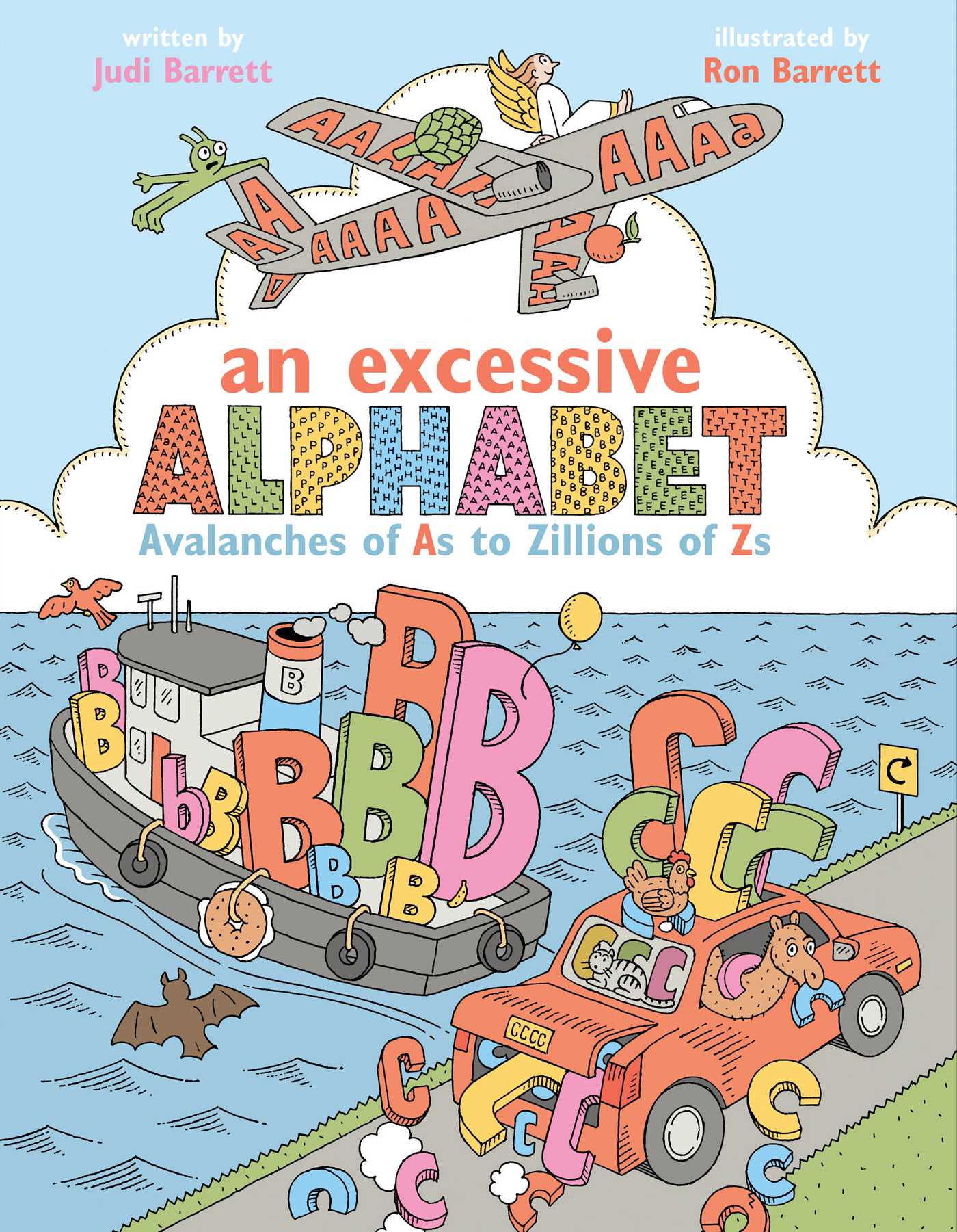 Excessive Alphabet: Avalanches of As to Zillions of Zs