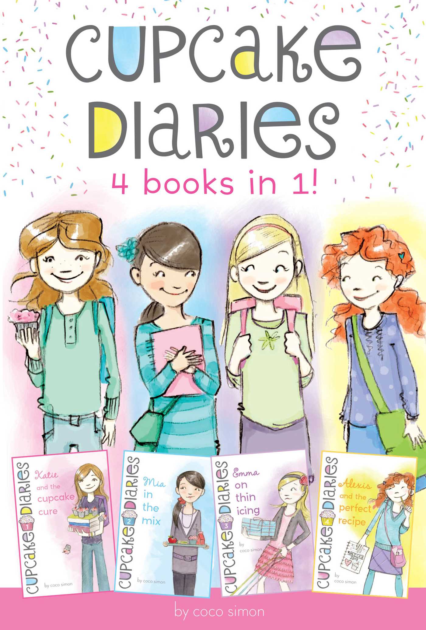 Cupcake Diaries 4 Books in 1!
