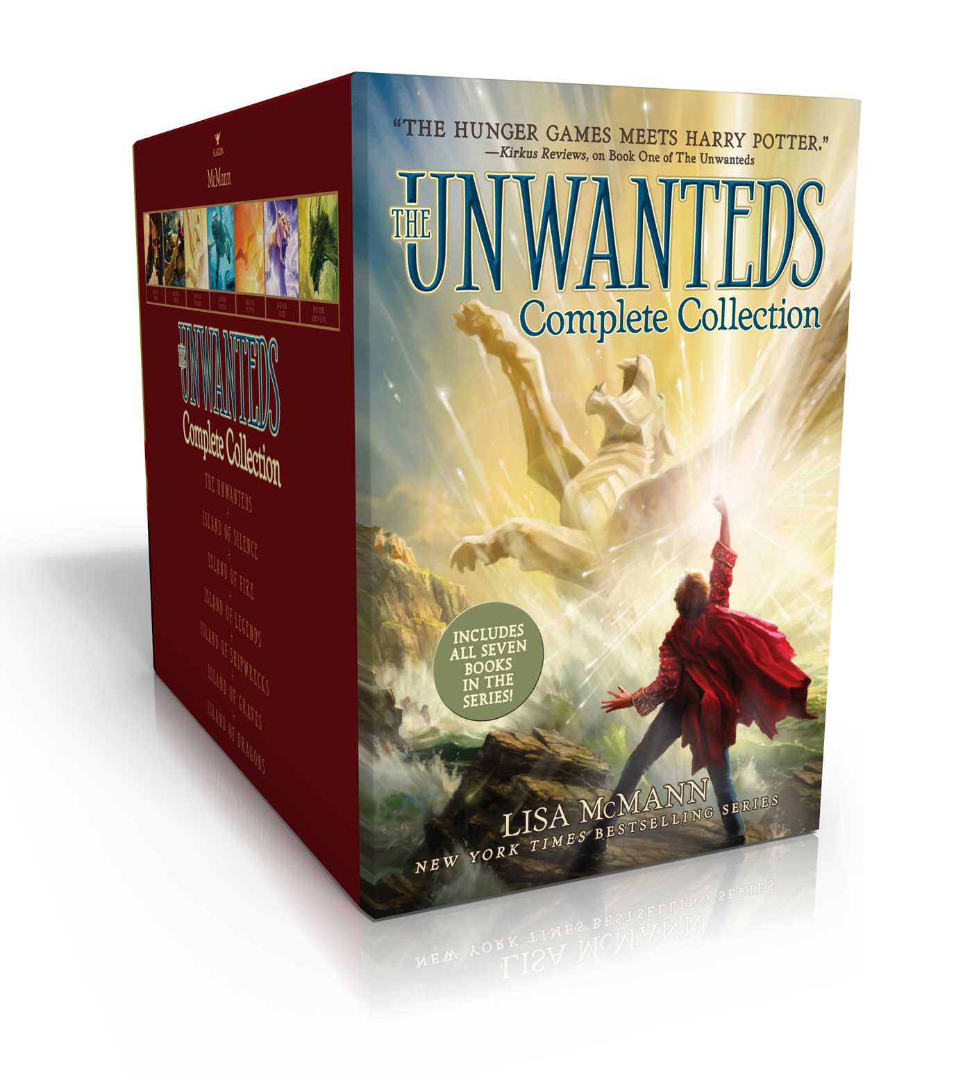 Unwanteds Complete Collection (Boxed Set): The Unwanteds; Island of Silence; Island of Fire; Island of Legends; Island of Shipwrecks; Island of Graves; Island of Dragons