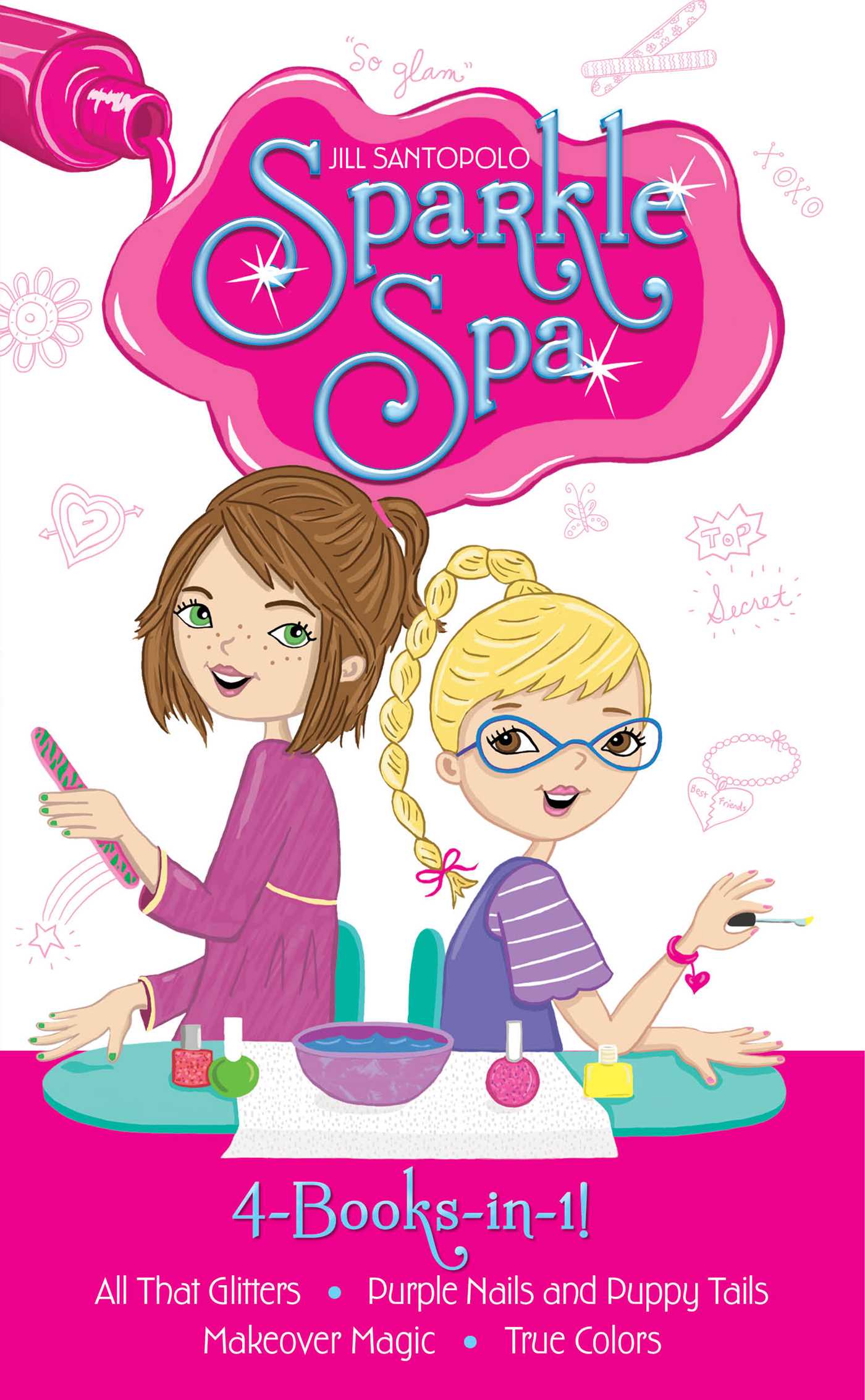 Sparkle Spa 4-Books-in-1!