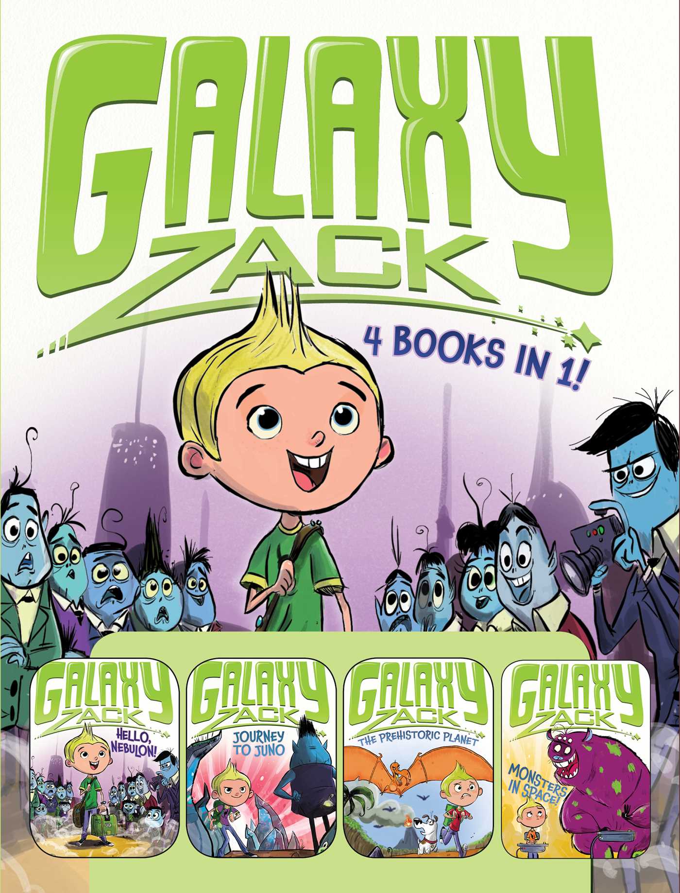 Galaxy Zack 4 Books in 1!