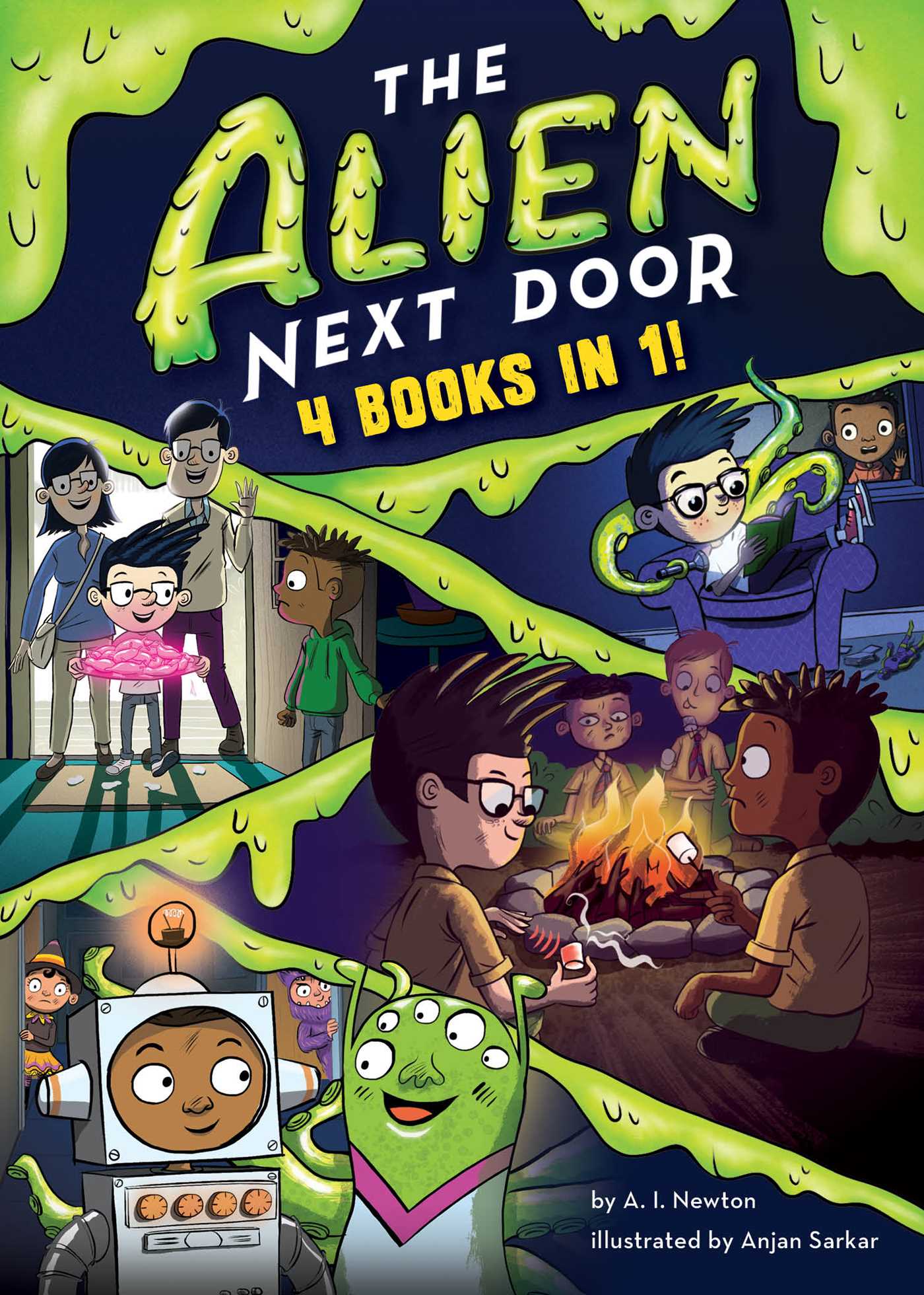 Alien Next Door: 4 books in 1!