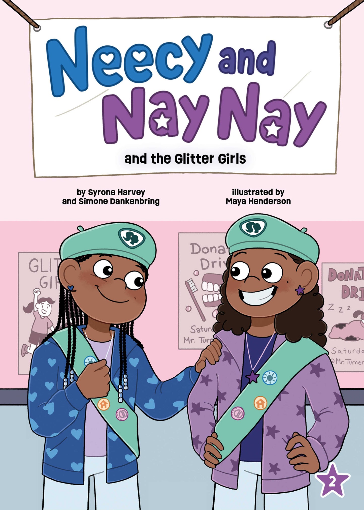 Neecy and Nay Nay and the Glitter Girls (Neecy and Nay Nay #2) (A Funny Chapter Book Series About Twin Girls)