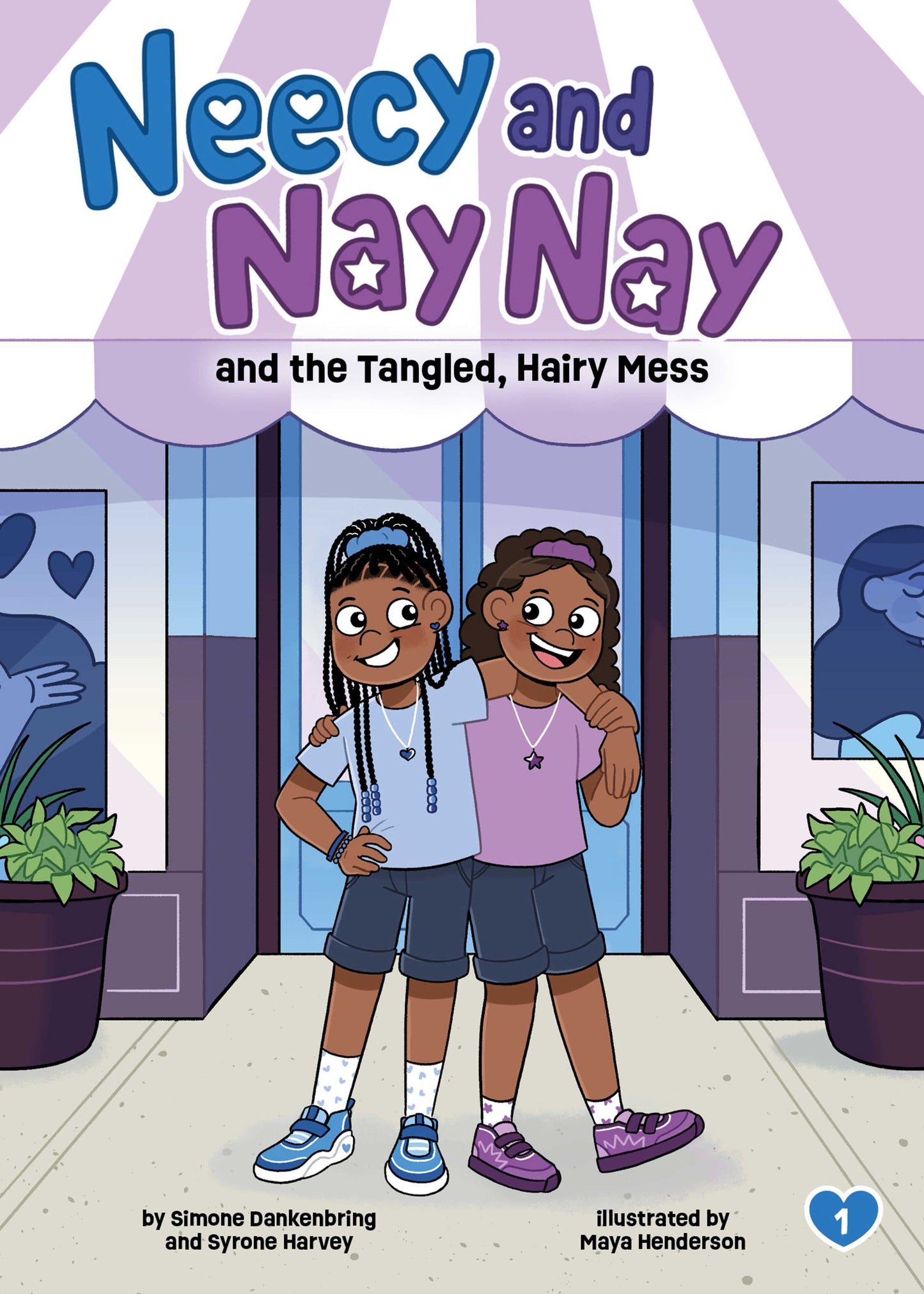 Neecy and Nay Nay and the Tangled, Hairy Mess (Neecy and Nay Nay #1) (A Funny Chapter Book Series About Twin Girls)