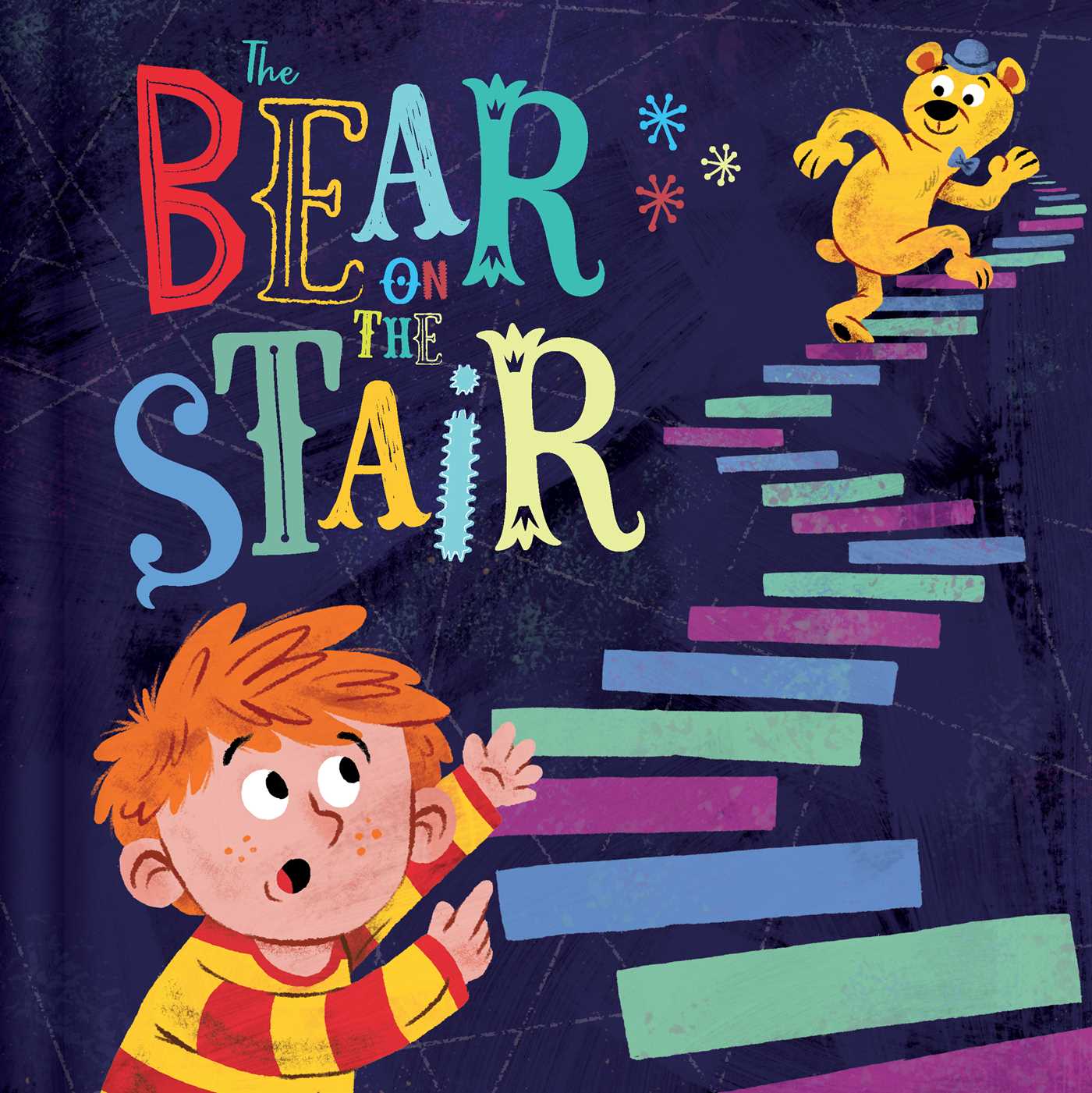 Bear on the Stair