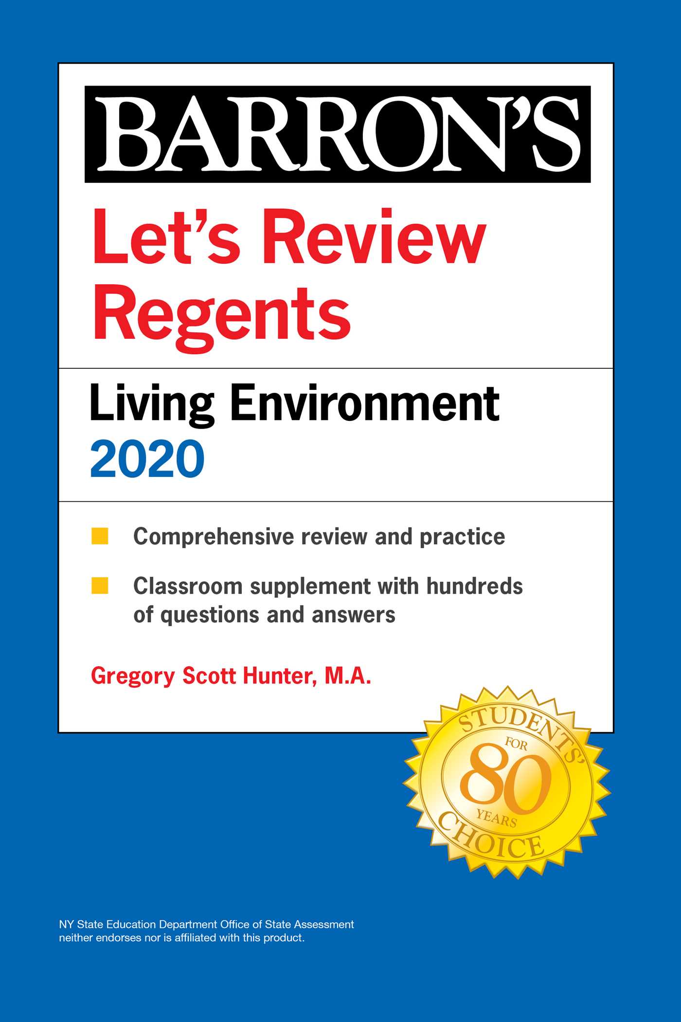 Let's Review Regents: Living Environment 2020