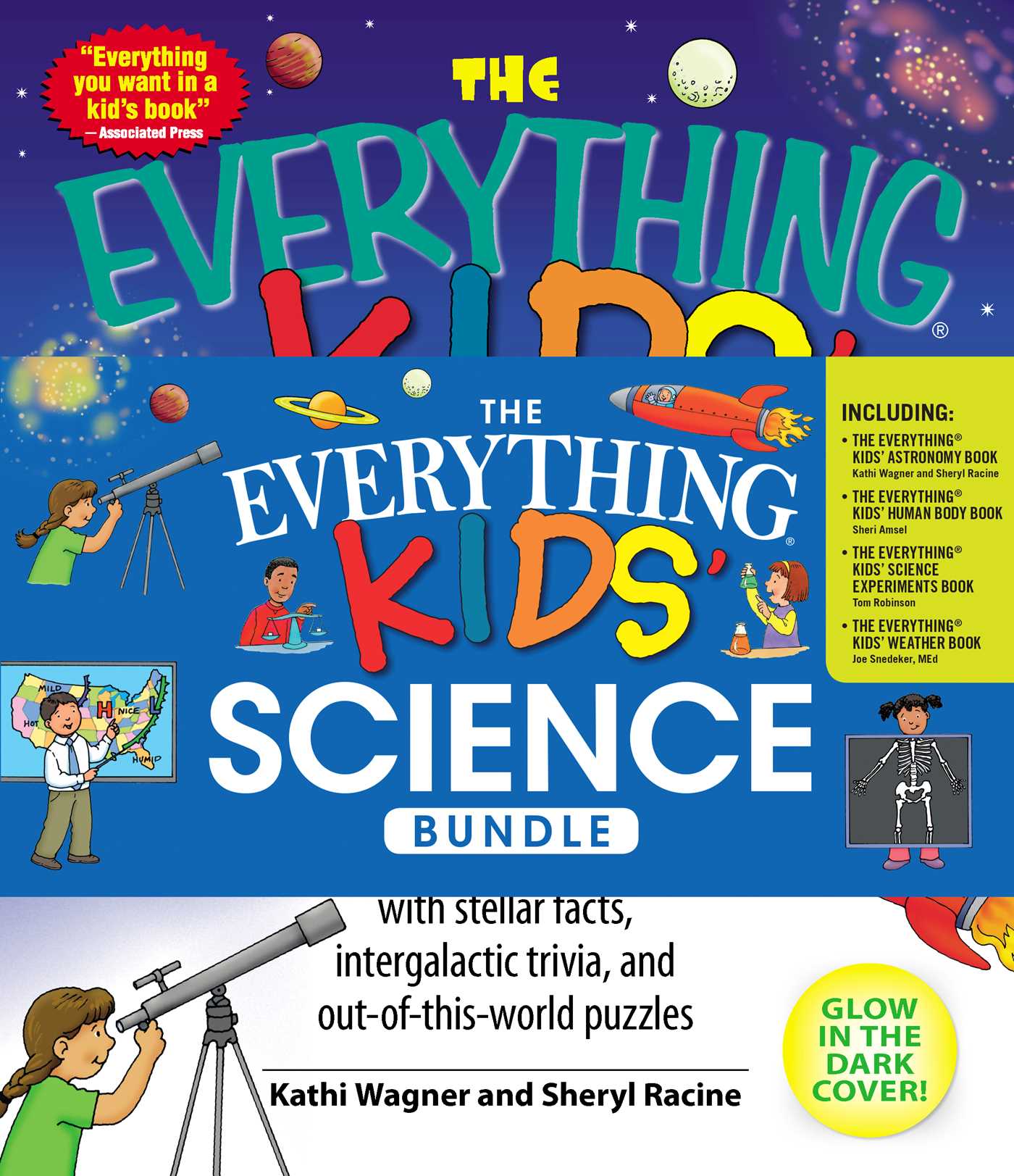 Everything Kids' Science Bundle: The Everything® Kids' Astronomy Book; The Everything® Kids' Human Body Book; The Everything® Kids' Science Experiments Book; The Everything® Kids' Weather Book