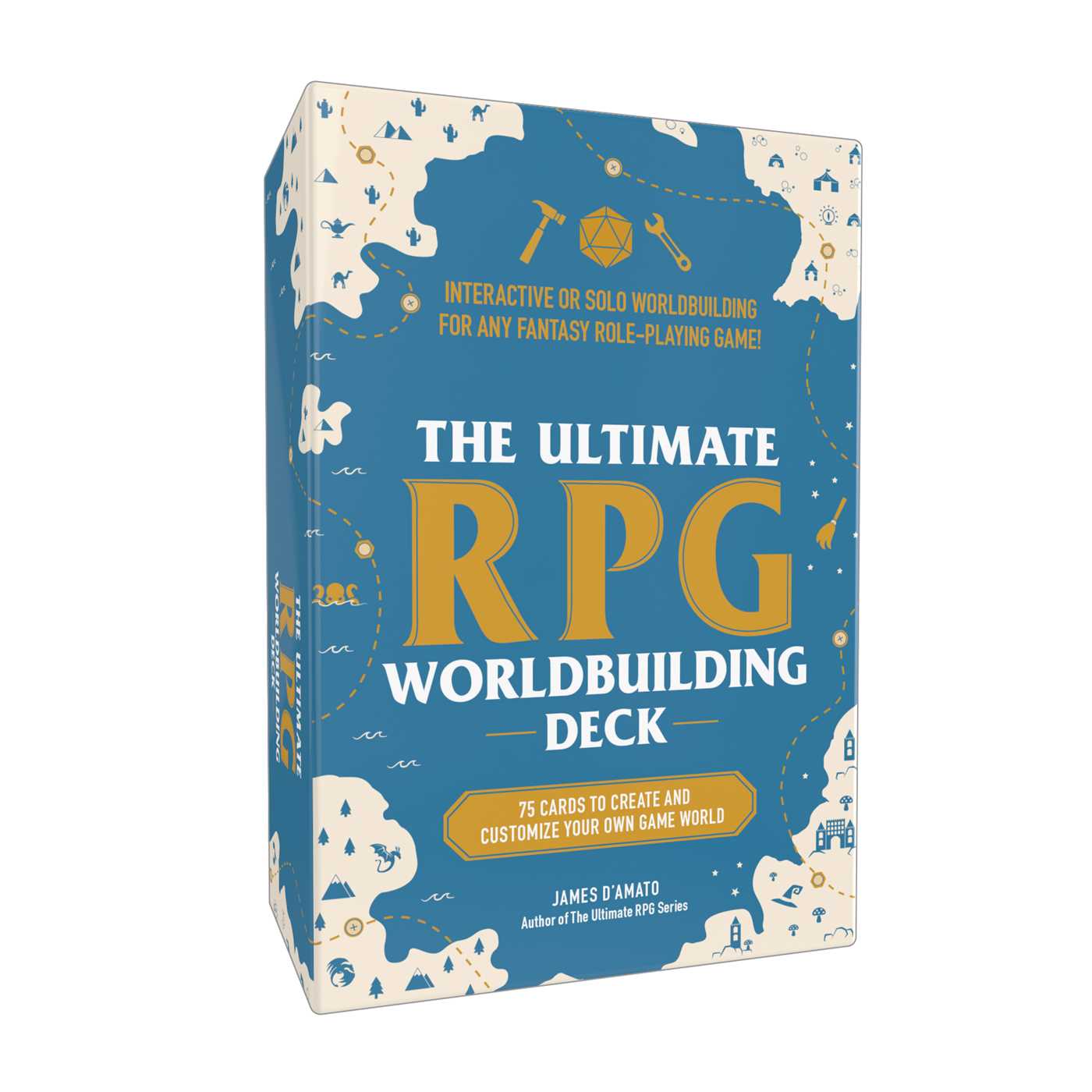 Ultimate RPG Worldbuilding Deck: 75 Cards to Create and Customize Your Own Game World