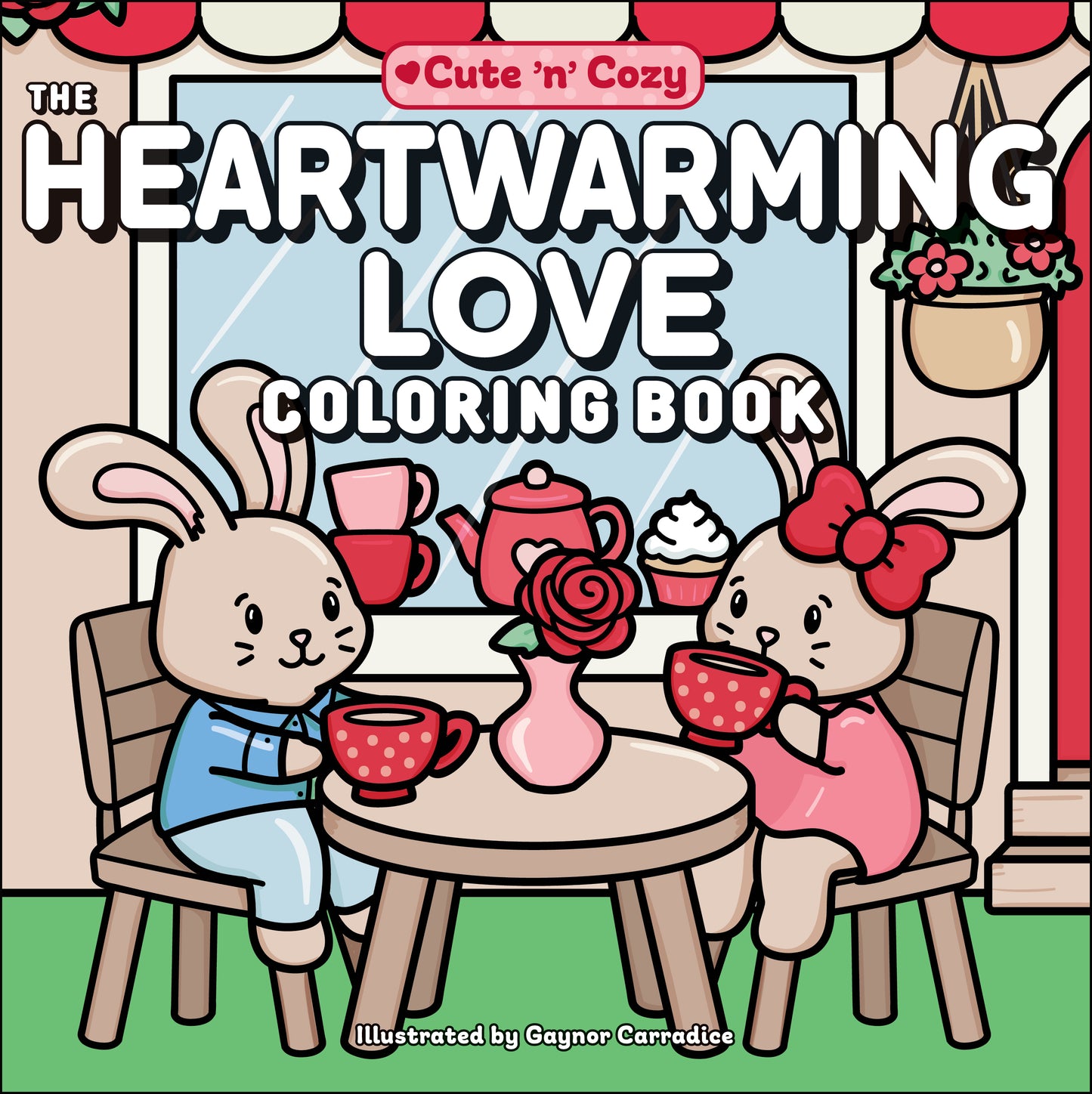 Heartwarming Love Coloring Book
